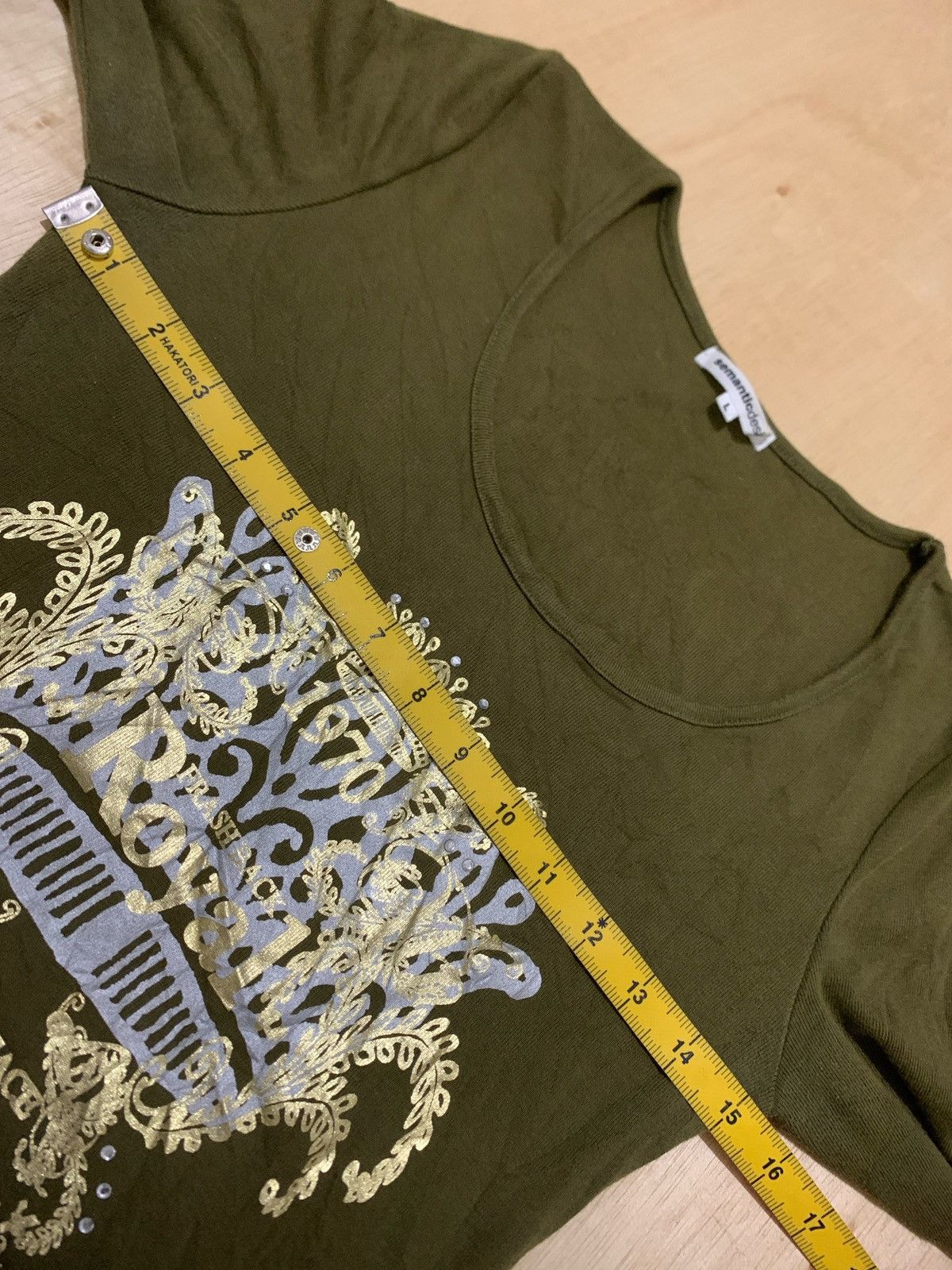 Vintage Y2k Semanticdesign ifsixwasnine Punk style Longsleeve Size L / US 10 / IT 46 - 8 Thumbnail
