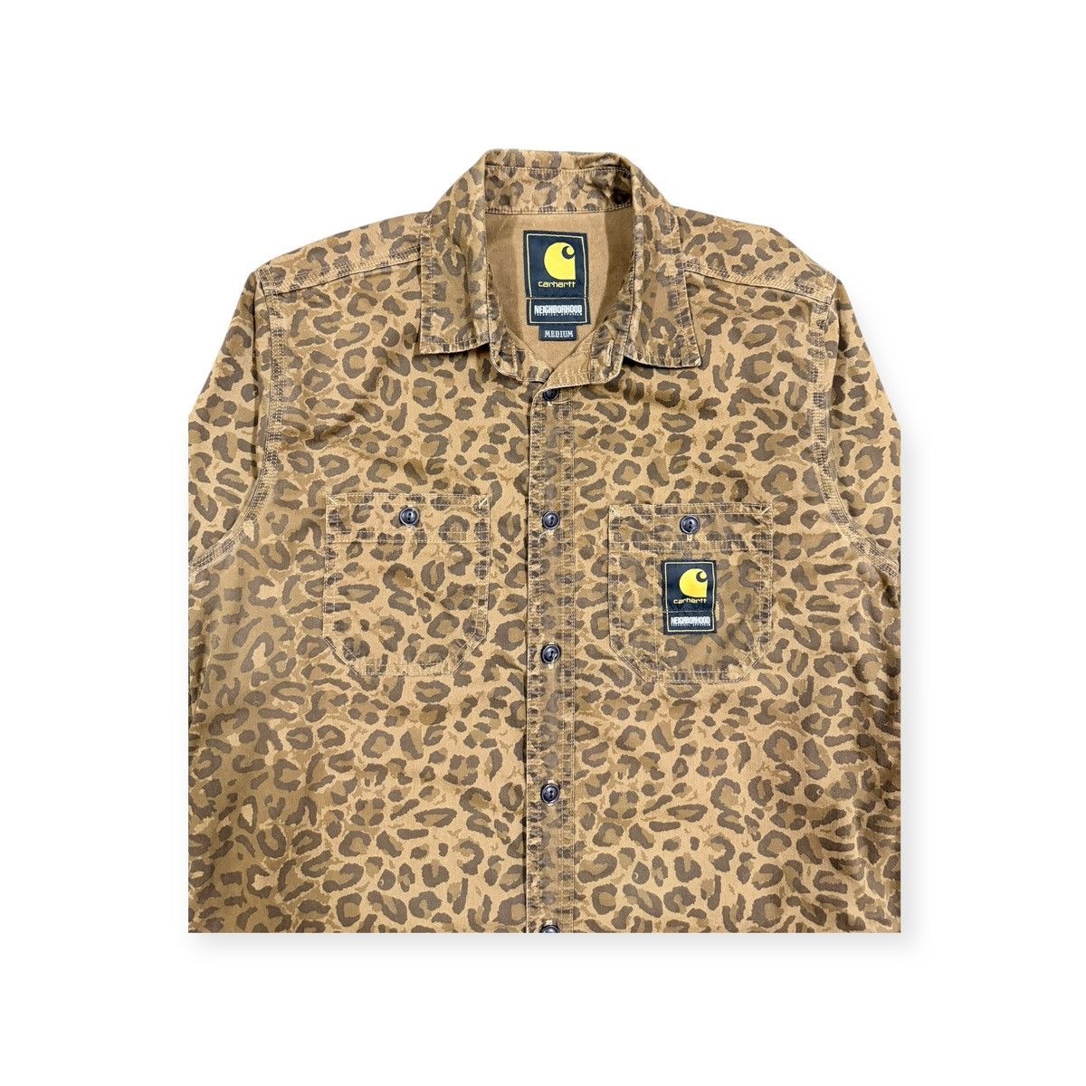 Carhartt × Neighborhood Carhartt Wip X Neighborhood L/S Tracy Leopard Shirt Size US M / EU 48-50 / 2 - 3 Thumbnail