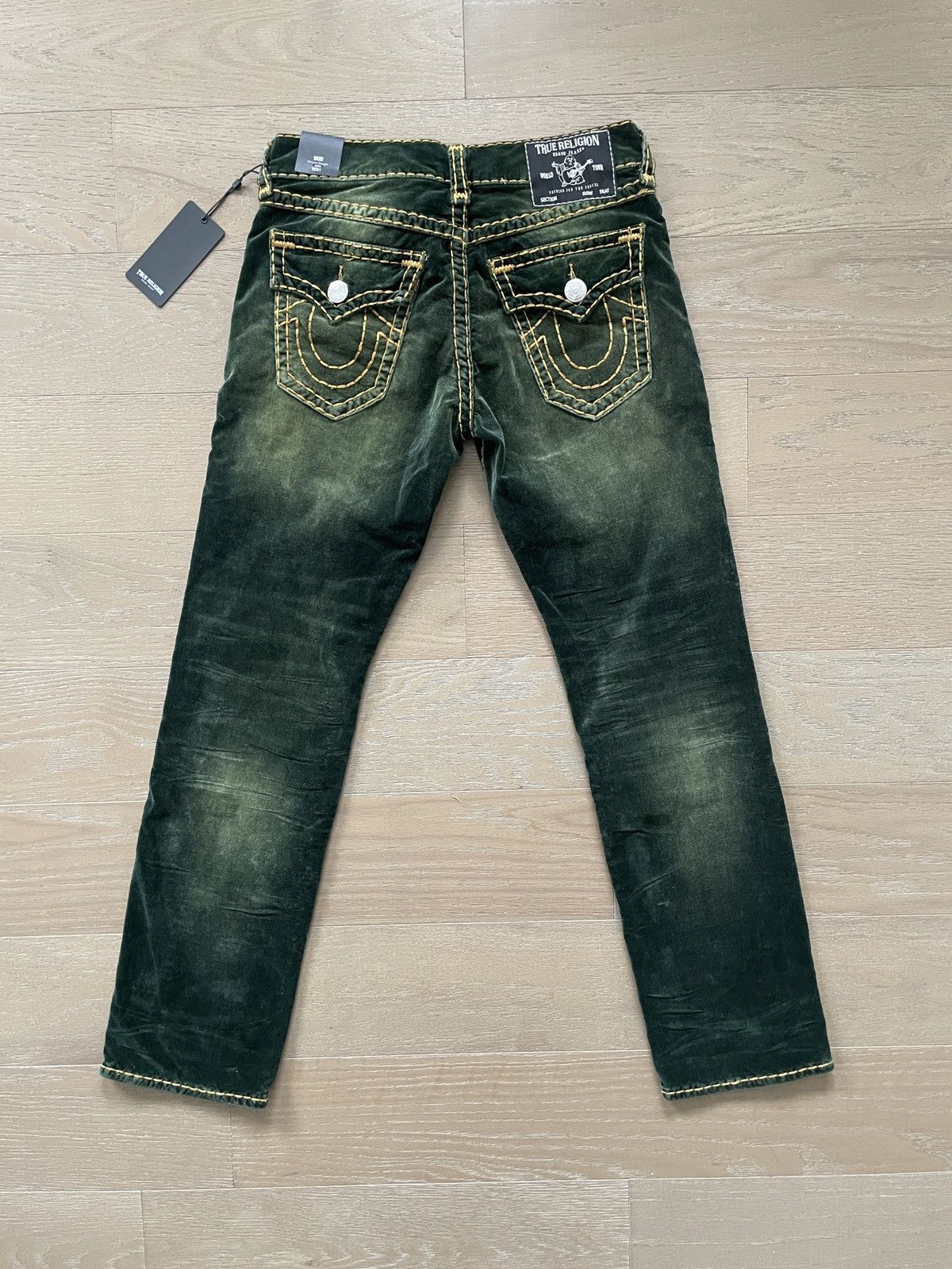 True Religion TRUE RELIGION - CONSTANTINE - RICKY RELAXED STRAIGHT Size US 31 - 4 Thumbnail