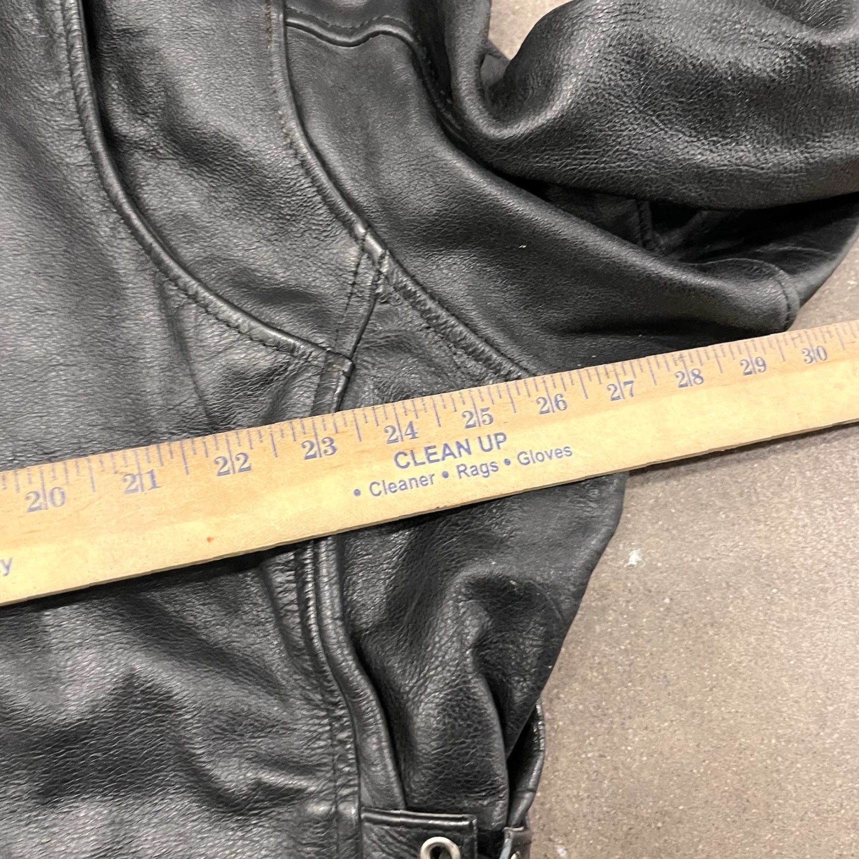 Harley Davidson VINTAGE Harley Davidson Motorcycle Jacket Men Short Leather 52 Black Patchwork 90s Size US L / EU 52-54 / 3 - 4 Thumbnail