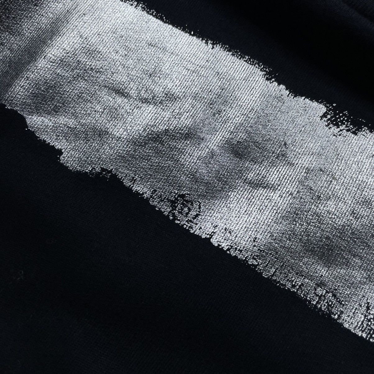 MM6 × Maison Margiela MAISON MARTIN MARGIELA MM6 SILVER PAINT SPLATTER CREWNECK Size XS / US 0-2 / IT 36-38 - 5 Thumbnail