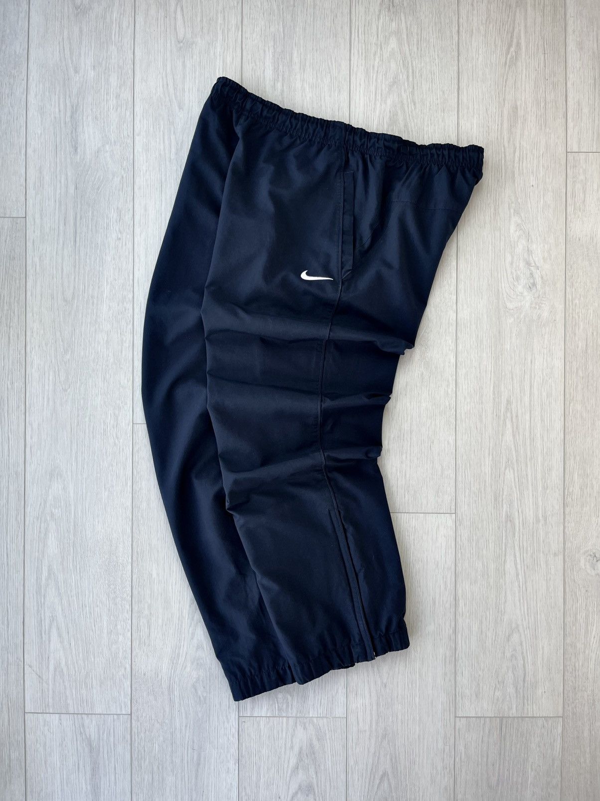 Nike Vintage Nike Track Pants Swoosh Logo Y2K 90s Drill Casual Size US 34 / EU 50 - 3 Thumbnail