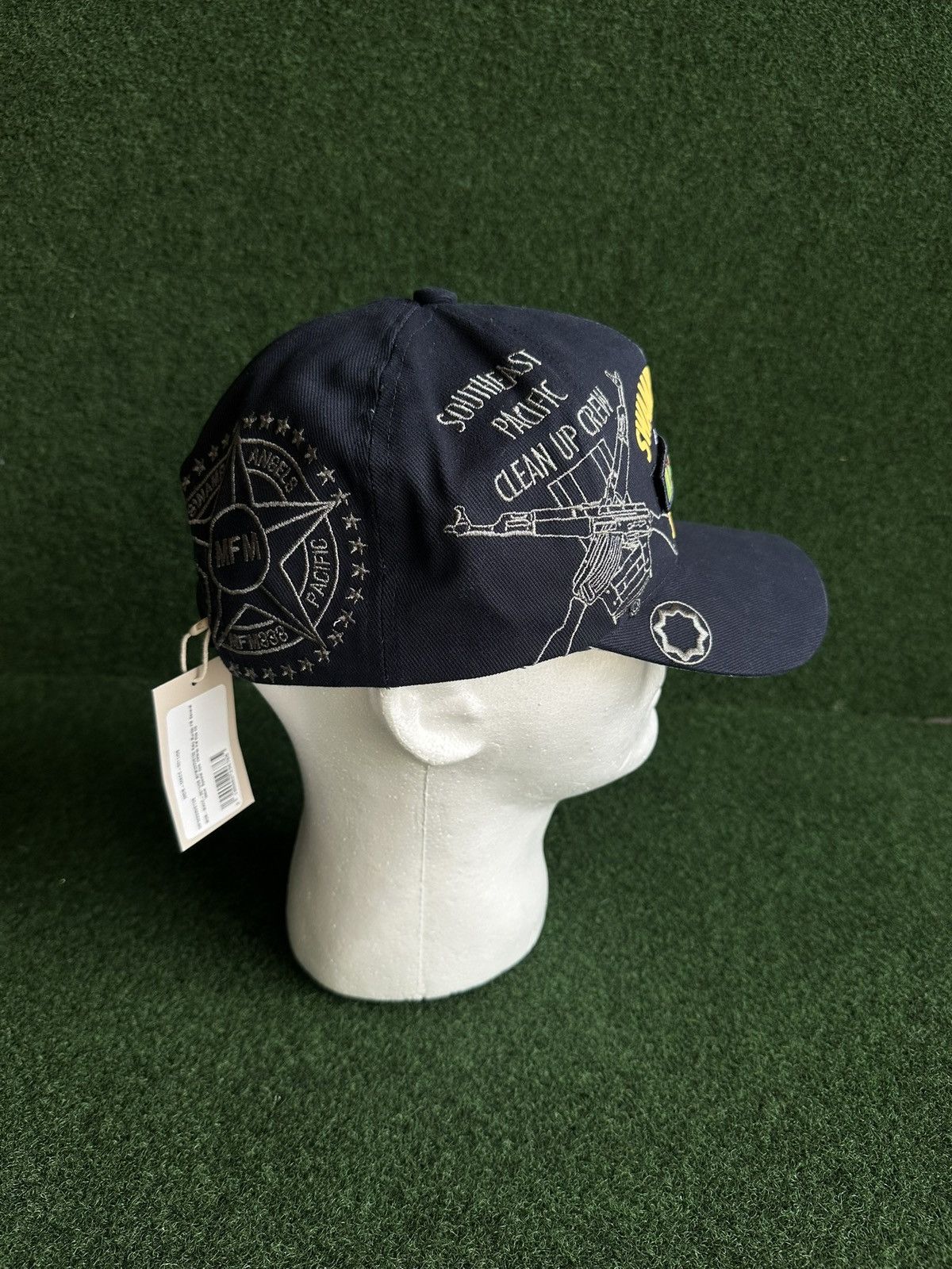 murd333r.fm Murd333r.FM Military Hat Size ONE SIZE - 2 Thumbnail