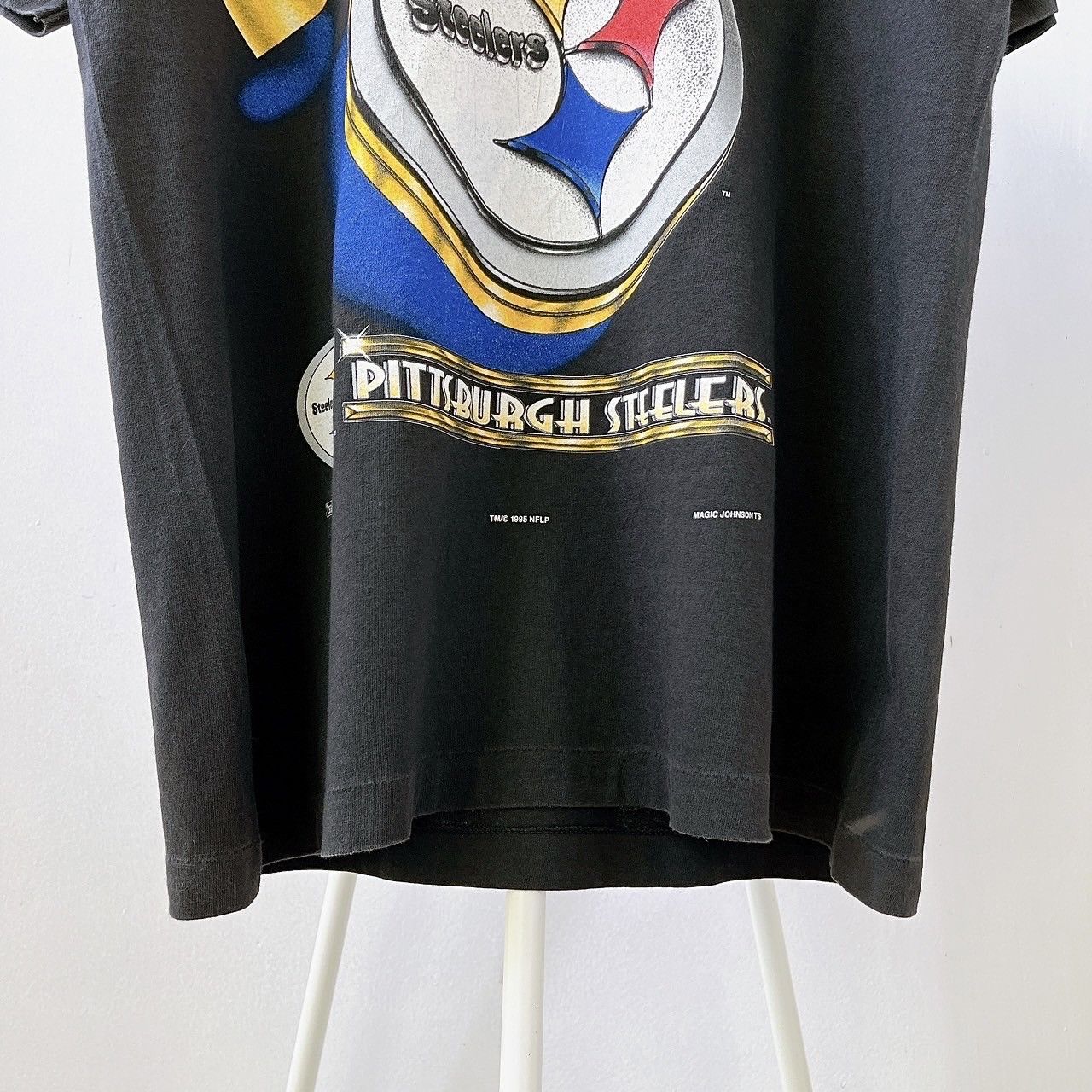 Vintage 90s Pittsburg Steelers NFL t-shirt/ L Size US L / EU 52-54 / 3 - 4 Thumbnail