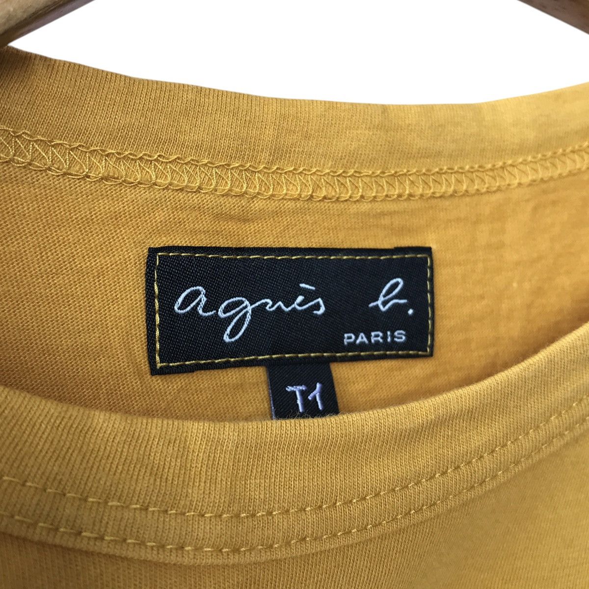 Designer × agnes b. Agnes B. Enfant Paris Star Logo Girls Youth Designer Tee Size XS / US 0-2 / IT 36-38 - 4 Thumbnail