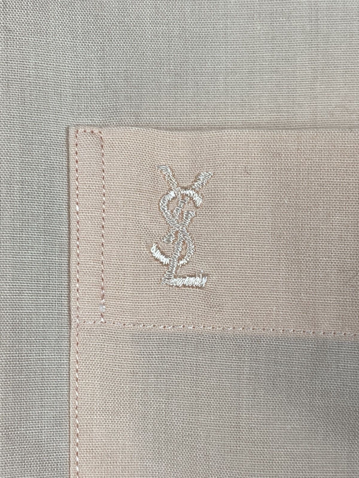 Vintage × Yves Saint Laurent Vintage Yves Saint Laurent Button Up Shirt Size US M / EU 48-50 / 2 - 7 Thumbnail