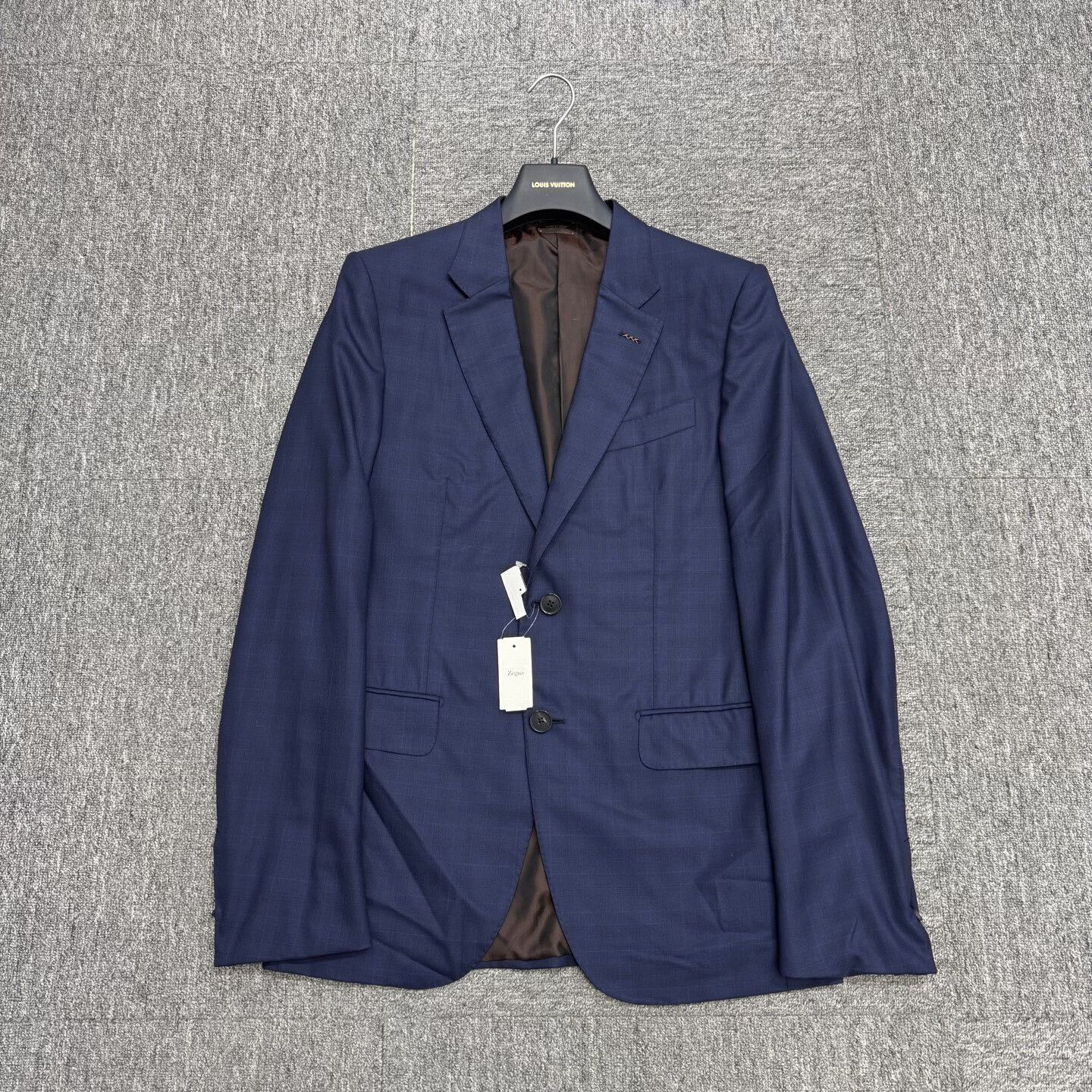 Ermenegildo Zegna high-end wool suit jacket by Ermenegildo Zegna Size US L / EU 52-54 / 3 - 1 Thumbnail