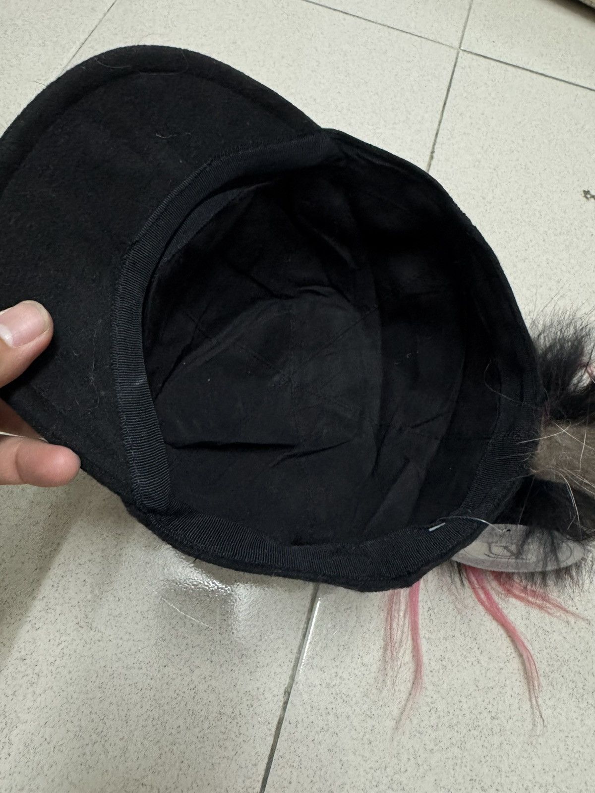 Fendi FENDI X KARL LAGERFELD RACOON MOHAWK CAP Size ONE SIZE - 8 Thumbnail