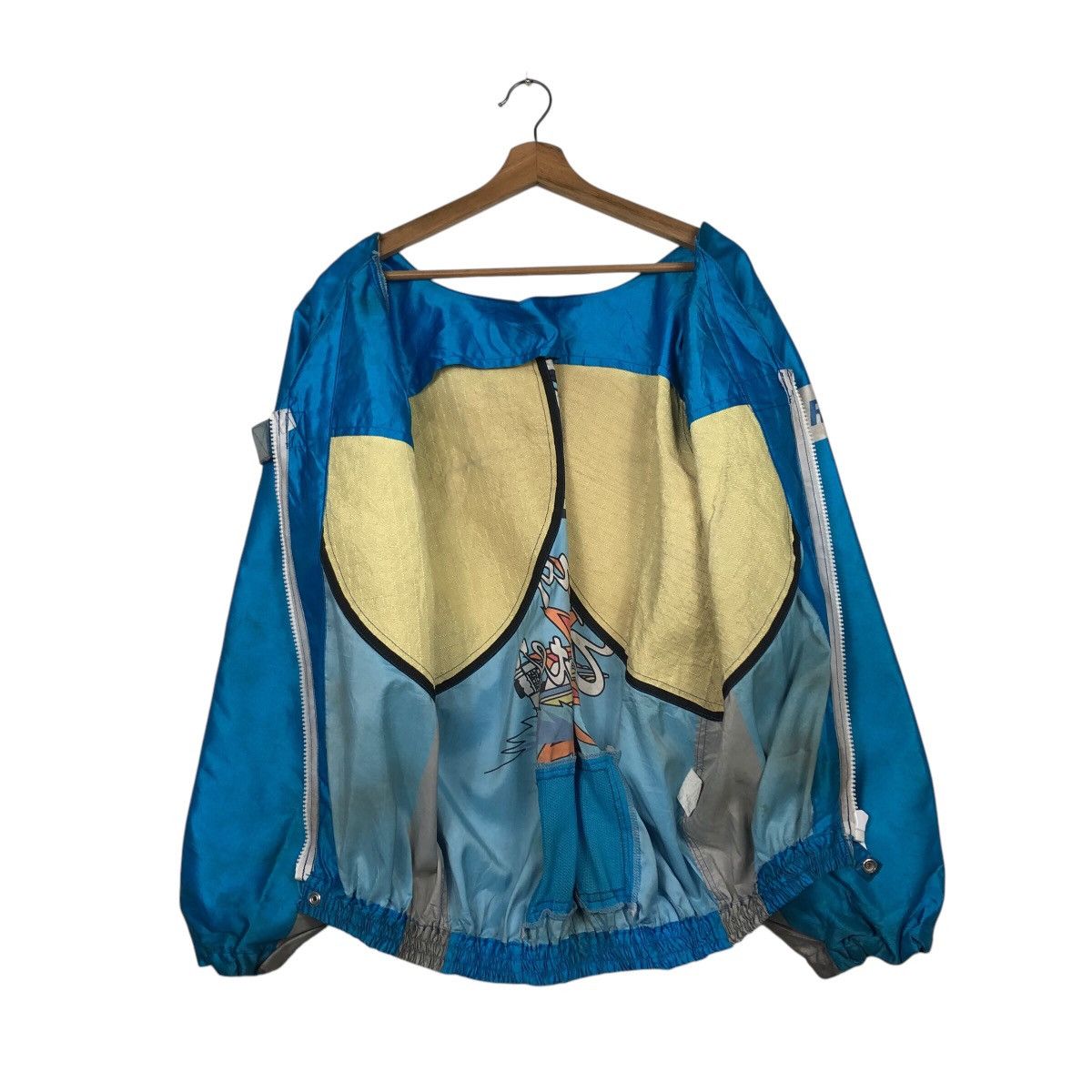Japanese Brand × Vintage 📌Vintage Motor Boat Race Jacket Big Logo Design Over Print Size US M / EU 48-50 / 2 - 14 Thumbnail