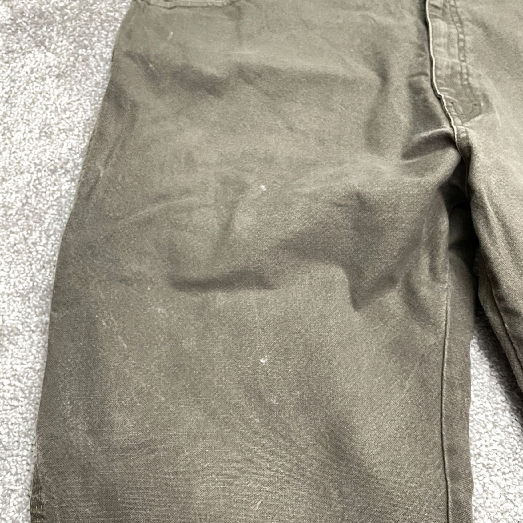Dickies Dickies Pants Mens 40x32 Green Carpenter Straight Leg Tool Loop Outdoor Workwear Size US 40 / EU 56 - 7 Thumbnail