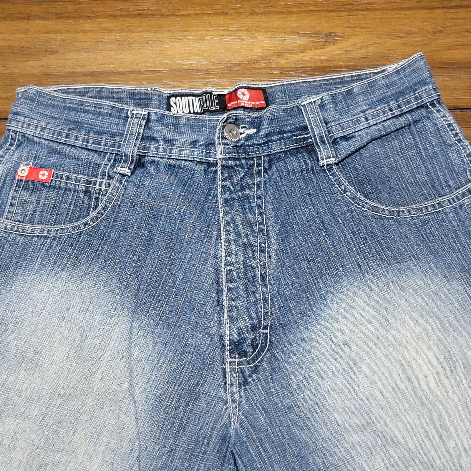 Southpole South Pole Red Tag Denim Shorts - Size 30 Size US 30 / EU 46 - 2 Thumbnail