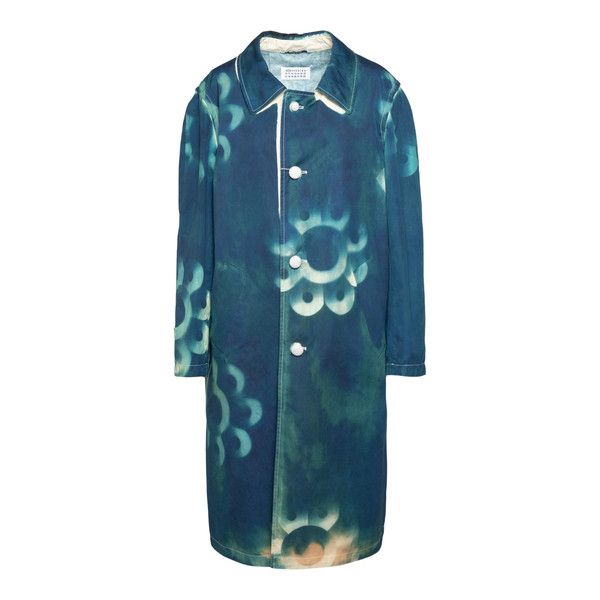 image of Maison Margiela O1W1Db11223 Coat In Blue, Women's (Size Large)