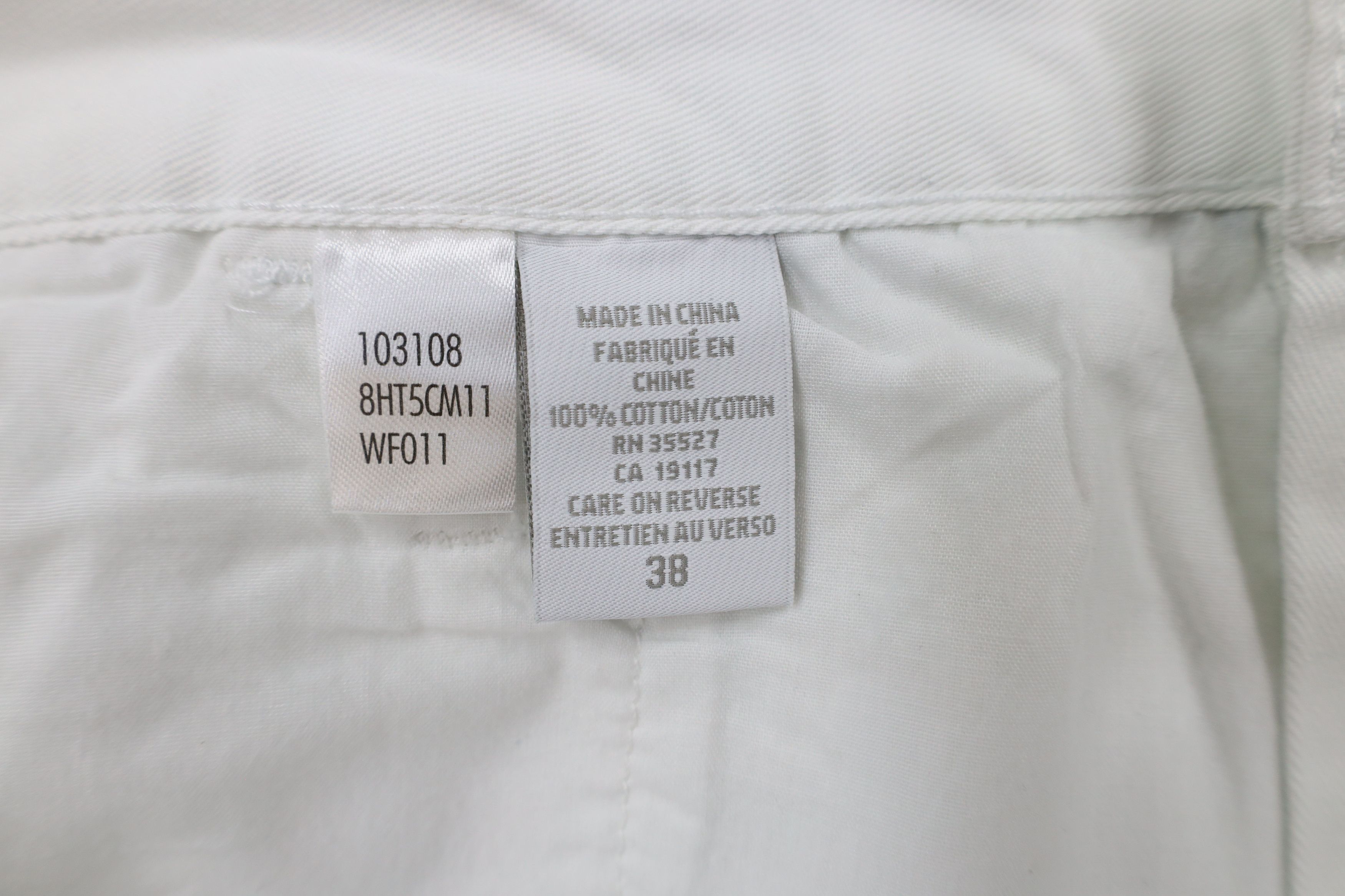 Marithe + Francois Girbaud × Vintage Vintage 90s Marithe Francois Girbaud Bike Cargo Shorts White Size US 38 / EU 54 - 8 Thumbnail