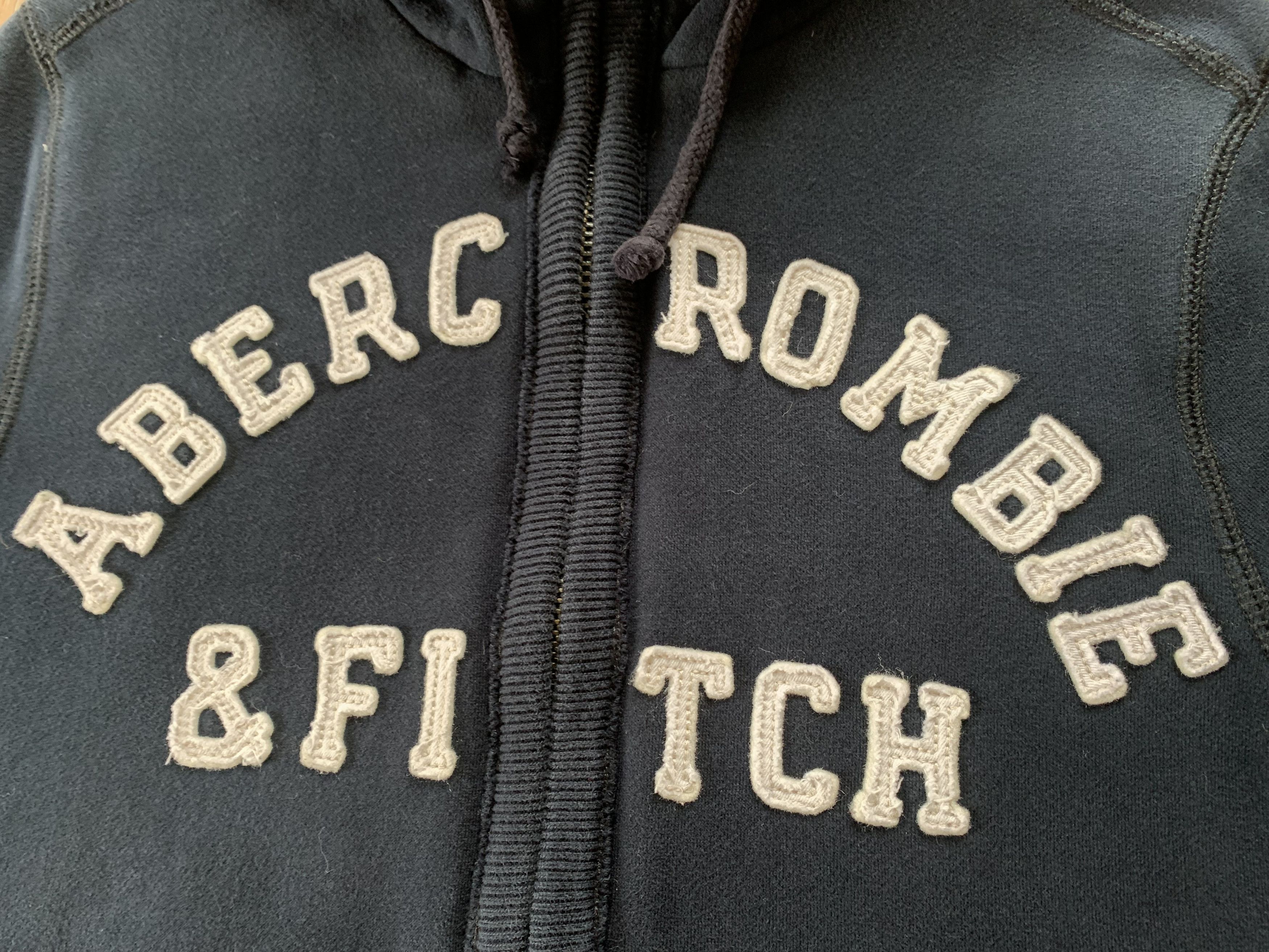 Abercrombie & Fitch × Japanese Brand Abercrombie & Fitch Heavy Womens Zip Sherpa Hoodie Size L / US 10 / IT 46 - 6 Thumbnail