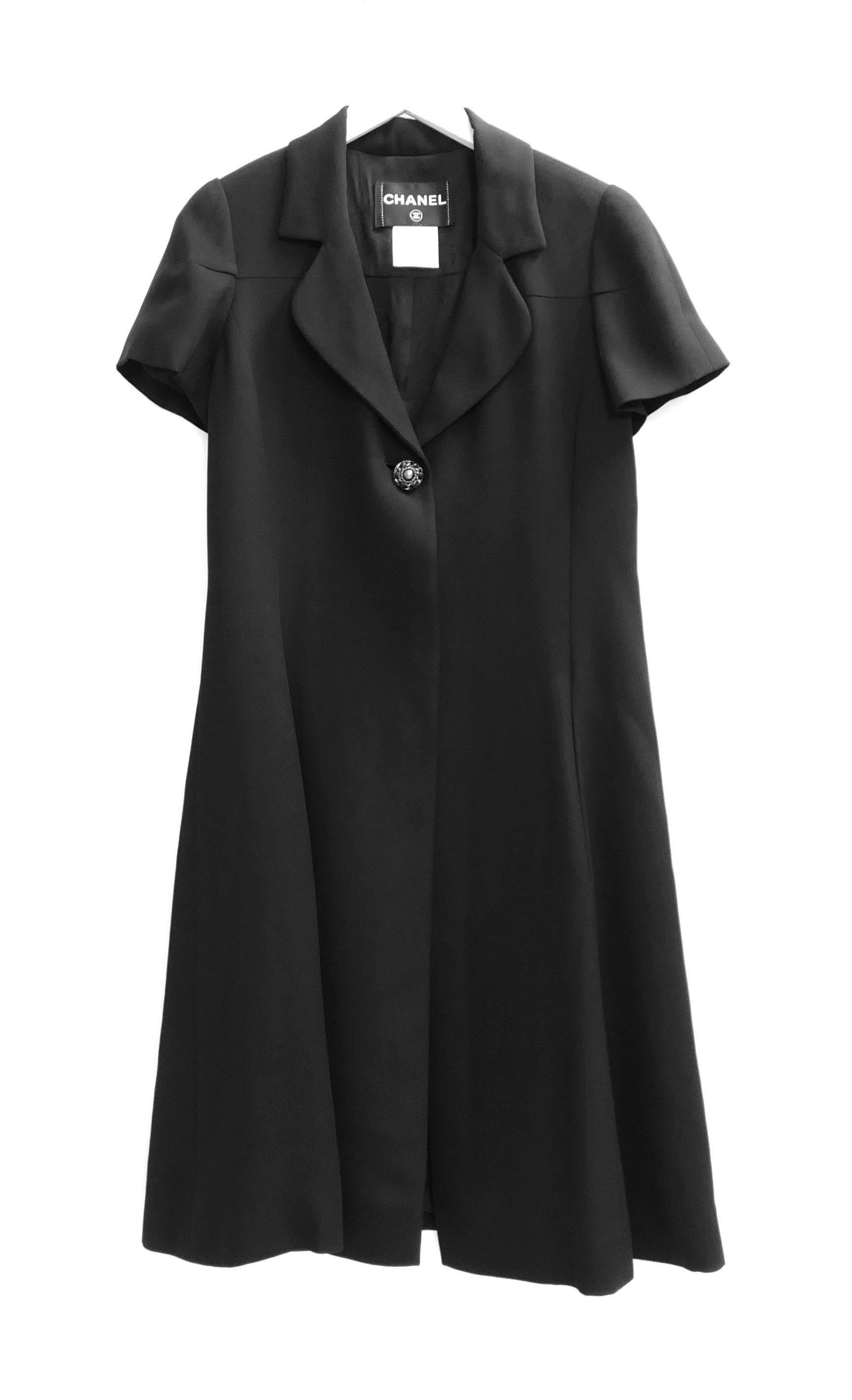 Chanel Chanel Resort 2010 Black Short Sleeve Dress Coat Size XS / US 0-2 / IT 36-38 - 1 Thumbnail