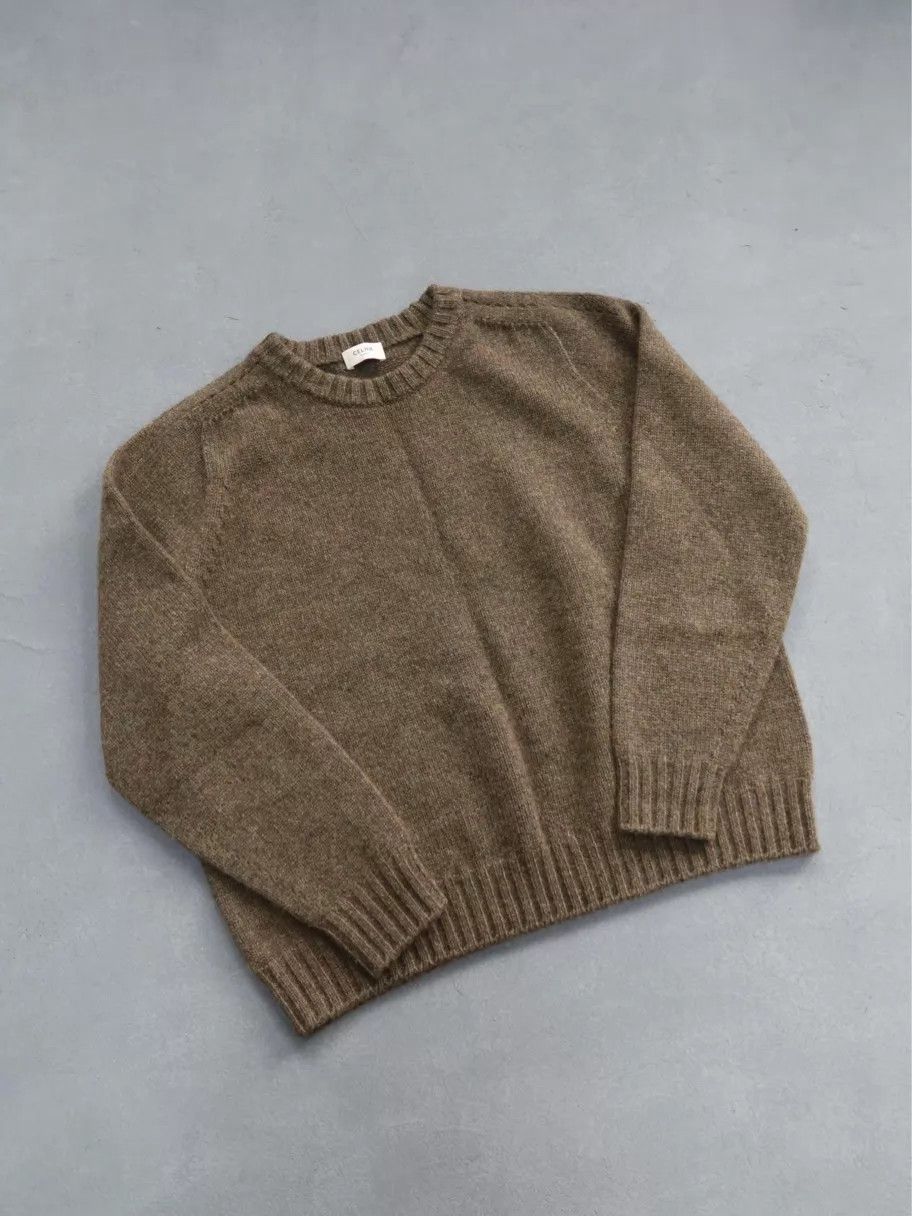 Celine CELINE Embroidered Cashmere Sweater Size S Tried On Only Size S / US 4 / IT 40 - 1 Thumbnail