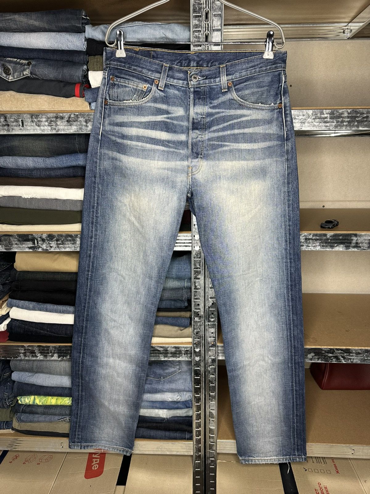 Levi's × Levi's Vintage Clothing Rare Levi's 501XX Japan Leather V