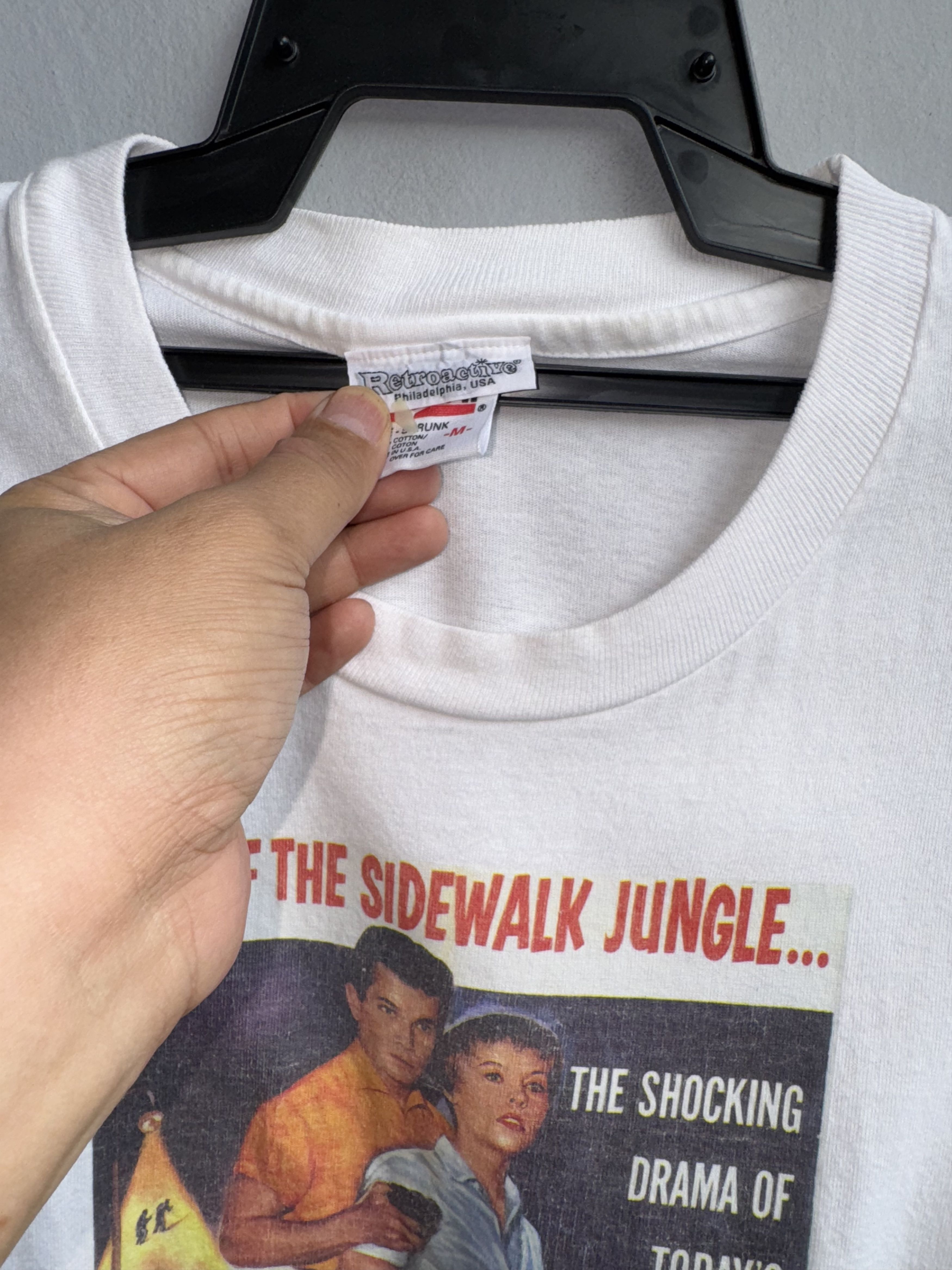 Anvil × Vintage Teen Age Crime Wave 1955's Vintage Movie Shirt Size US M / EU 48-50 / 2 - 3 Thumbnail