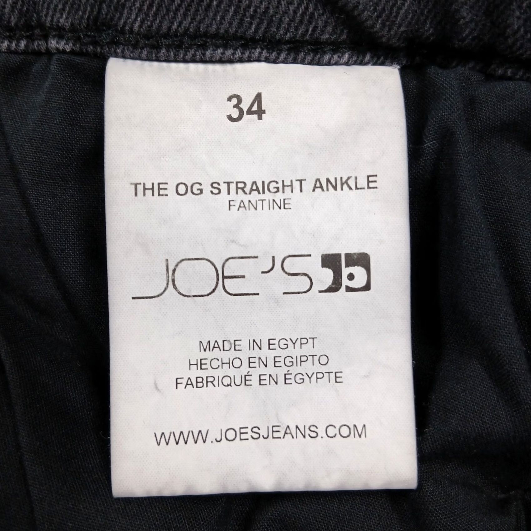 Vintage Joe's Jeans The OG Straight Ankle Grey Button Fly Jeans Size 34 EUC Fantine Size US 34 / EU 50 - 5 Thumbnail