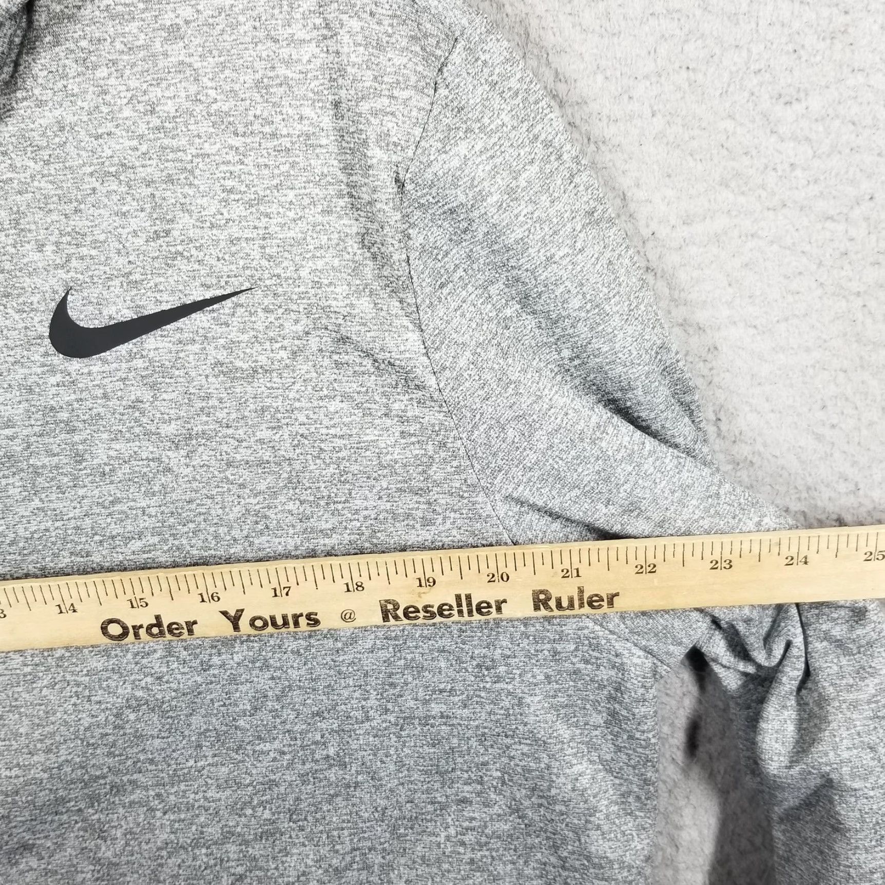 Nike Nike Therma-FIT Hoodie Mens Large Gray Pullover Swoosh Zip Pocket CU6214-063 Size US L / EU 52-54 / 3 - 7 Thumbnail