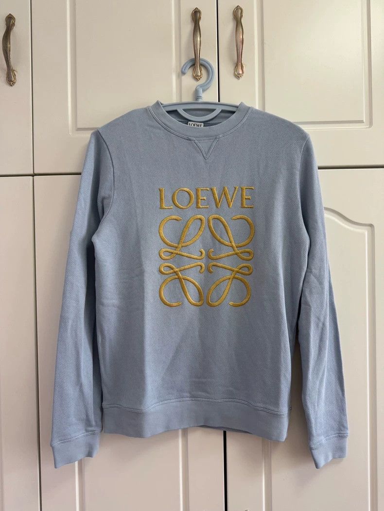Loewe LOEWE Embroidered logo hoodie Size XS / US 0-2 / IT 36-38 - 1 Thumbnail