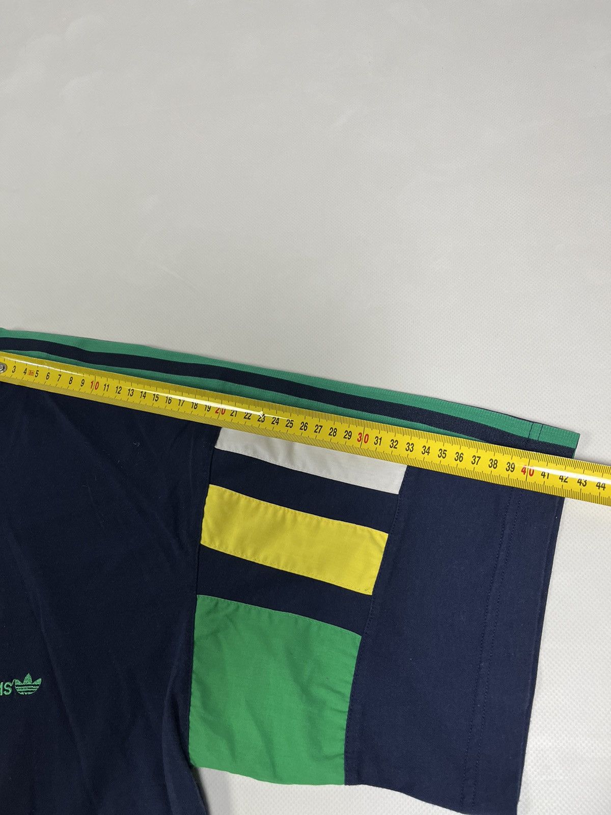 Adidas × Vintage 🦖VINTAGE 🦖 Adidas Brasil Striped Blue Jersey eqt Tee shirt Size US L / EU 52-54 / 3 - 14 Thumbnail
