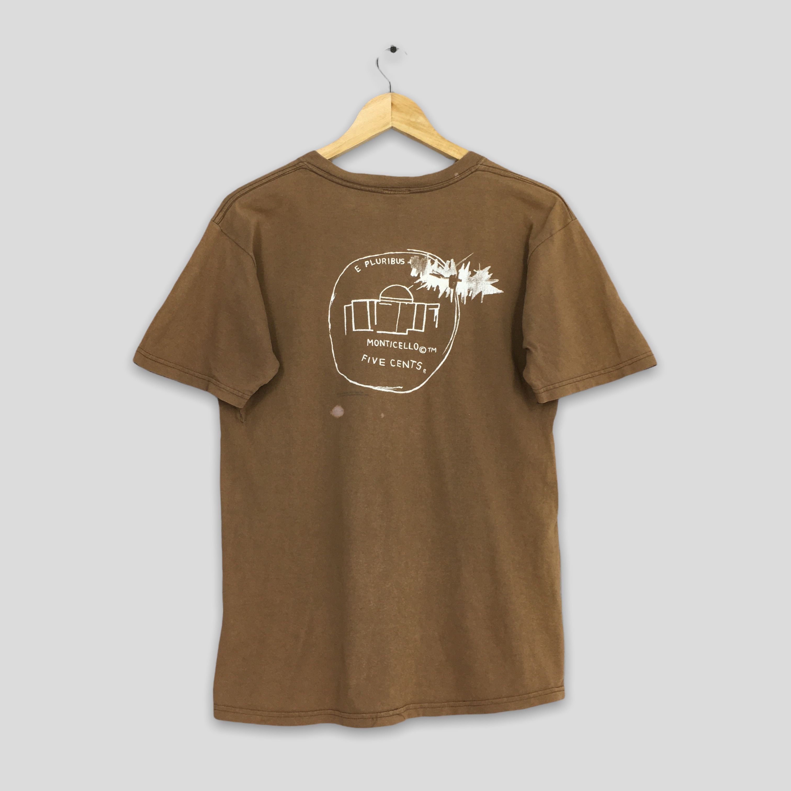 Jean-Michel Basquiat Jean Michel Basquiat Monticello Hotel E Pluribus Tshirt S Size US S / EU 44-46 / 1 - 1 Thumbnail