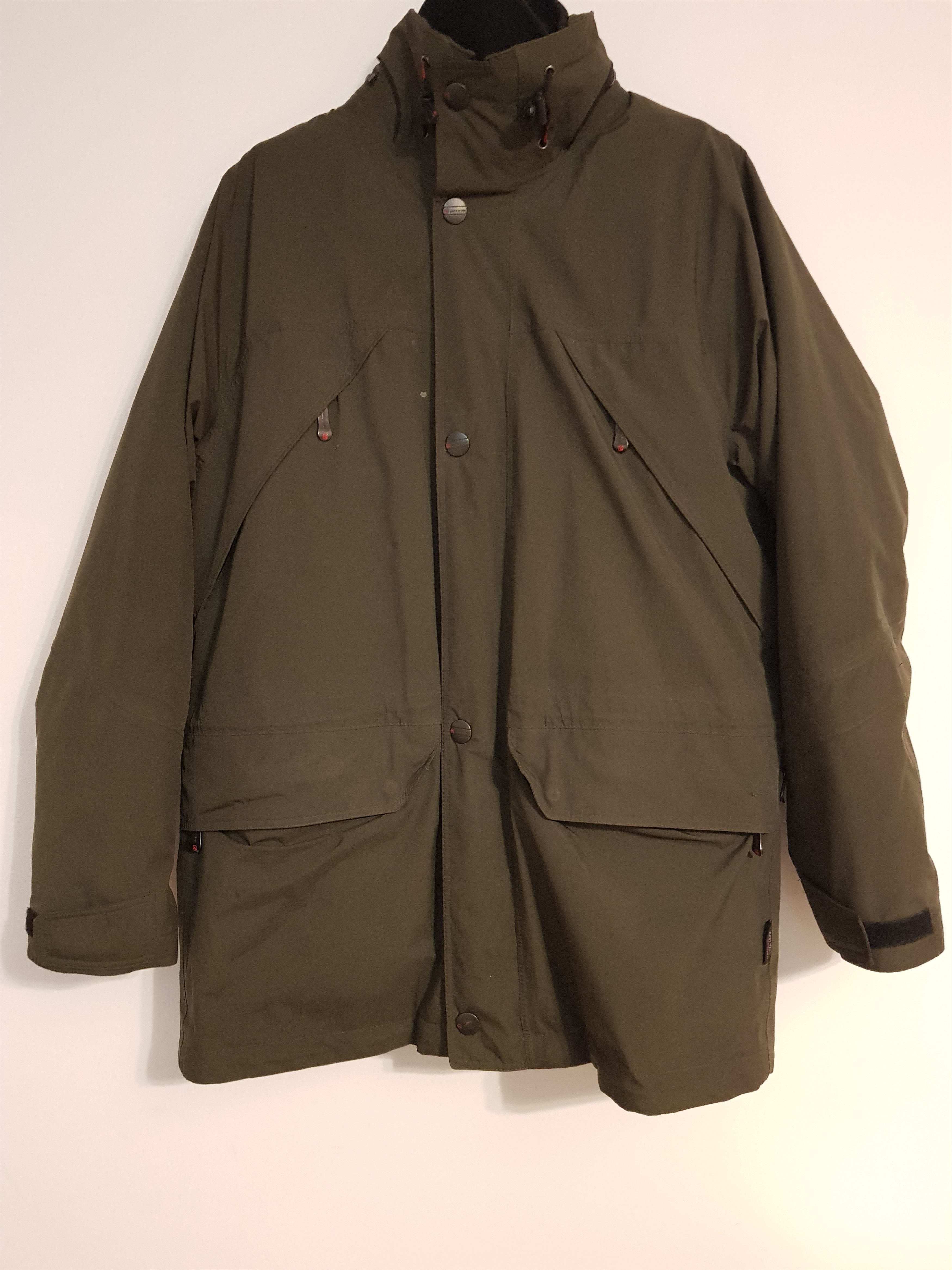 Pierre Cardin Pierre Cardin Gore-Tex Vintage 90s Olive Jacket Parka EU48 Size US XL / EU 56 / 4 - 1 Thumbnail