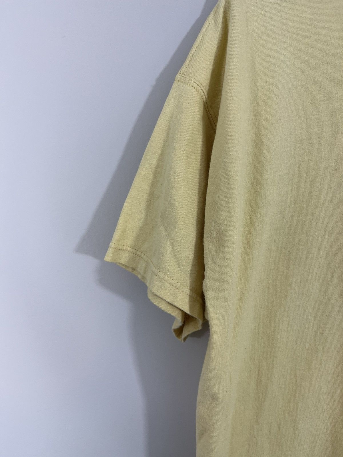 Russell Athletic × Vintage Basic Blank Faded Pocket Tee Size US L / EU 52-54 / 3 - 4 Thumbnail