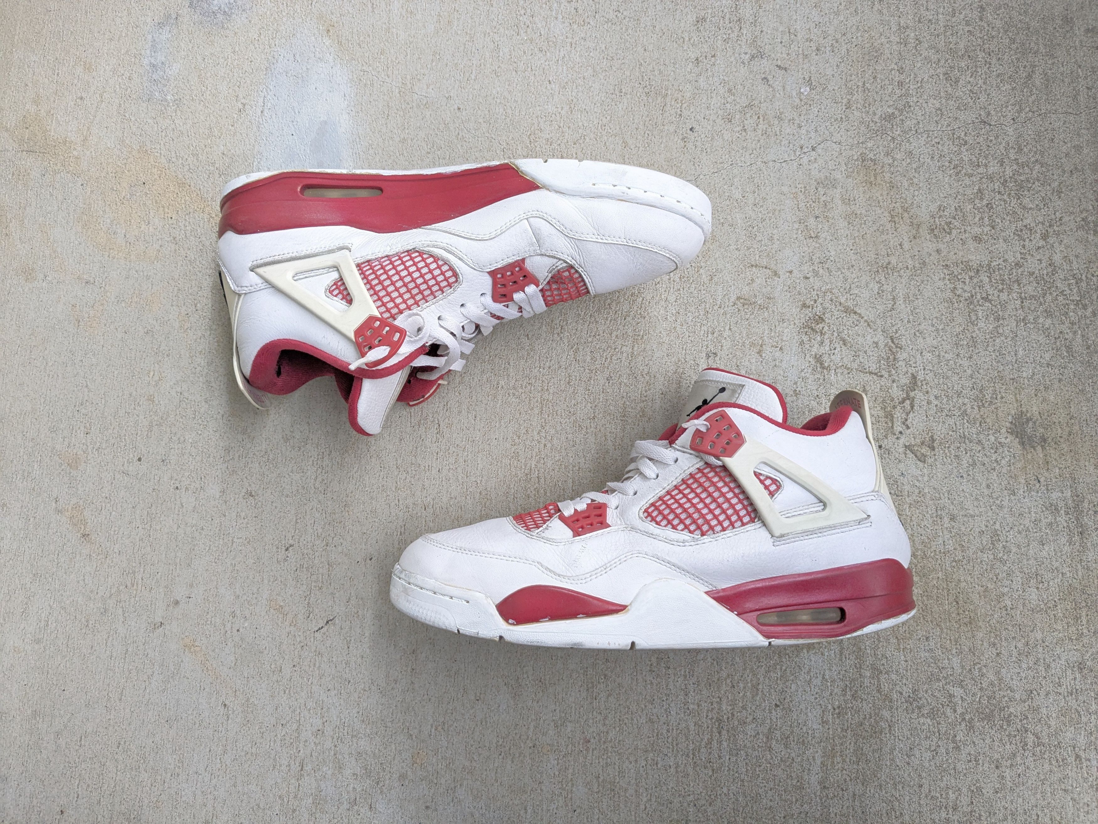 Nike Air Jordan Alternate 89 11 White Red 308497-106 Red