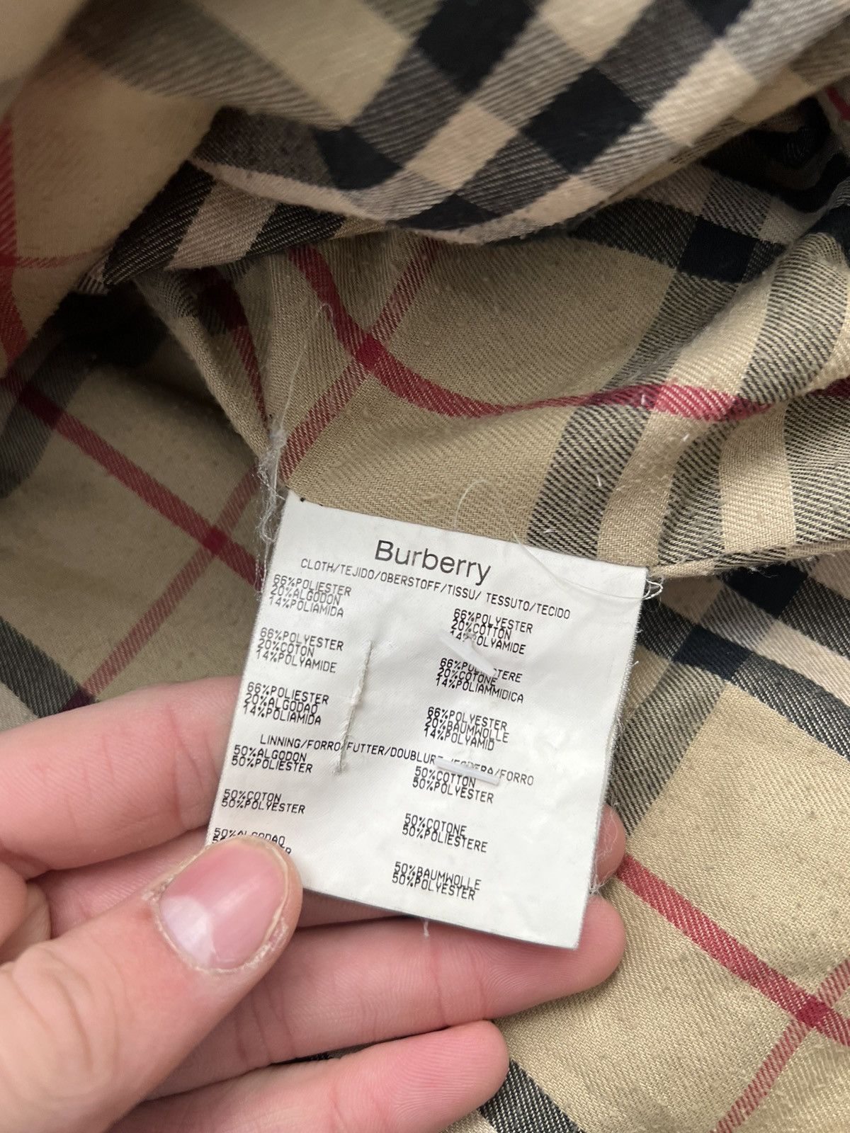 Burberry BURBERRY JACKET Size US XL / EU 56 / 4 - 6 Thumbnail