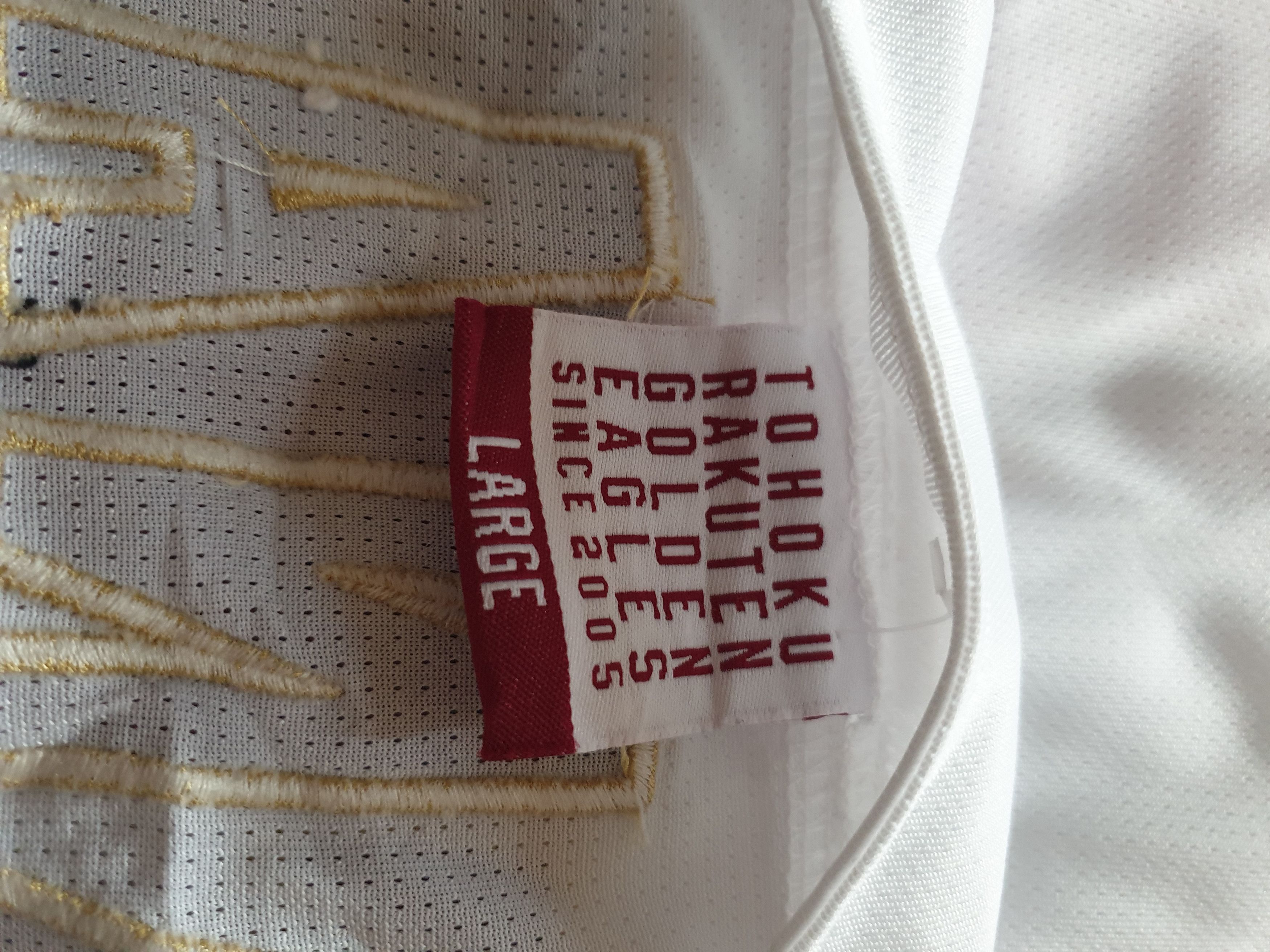 MLB Rakuten eagles baseball jersey Size US L / EU 52-54 / 3 - 2 Thumbnail