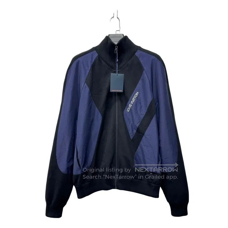 Louis Vuitton Louis Vuitton 25ss blue and black contrast embroidered mon Size US XL / EU 56 / 4 - 1 Thumbnail