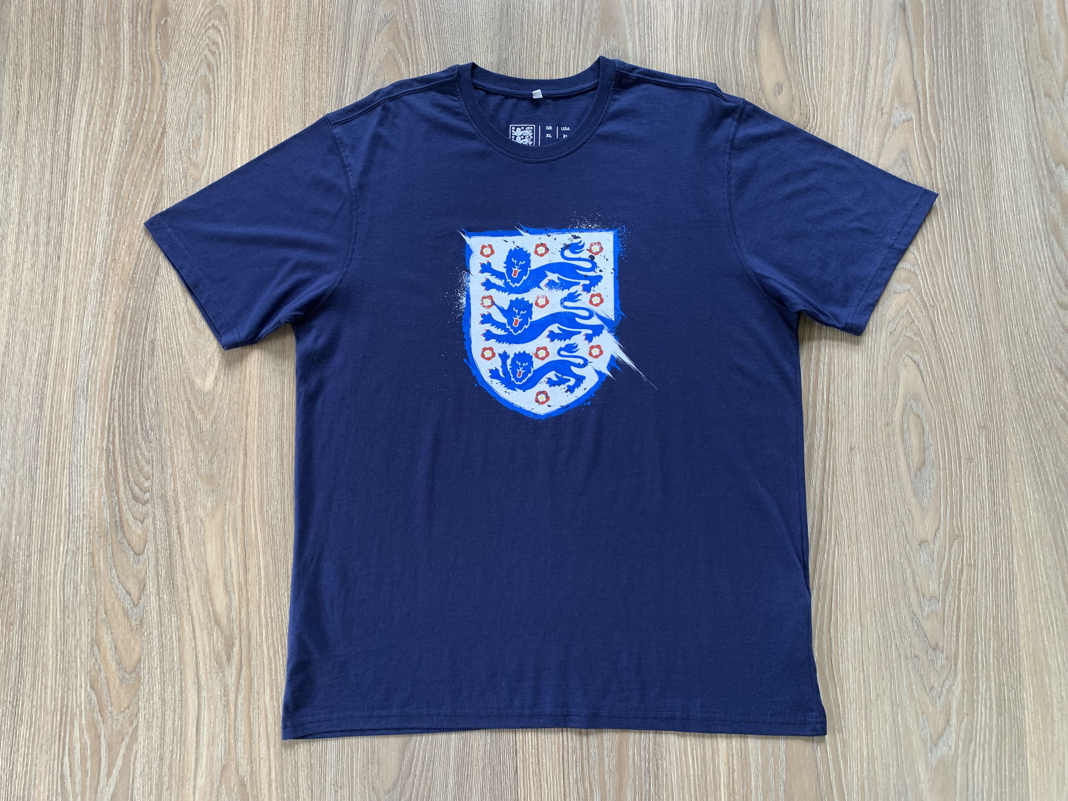 Other England National Football Team Cotton Big Print T Shirt Size US XL / EU 56 / 4 - 2 Thumbnail