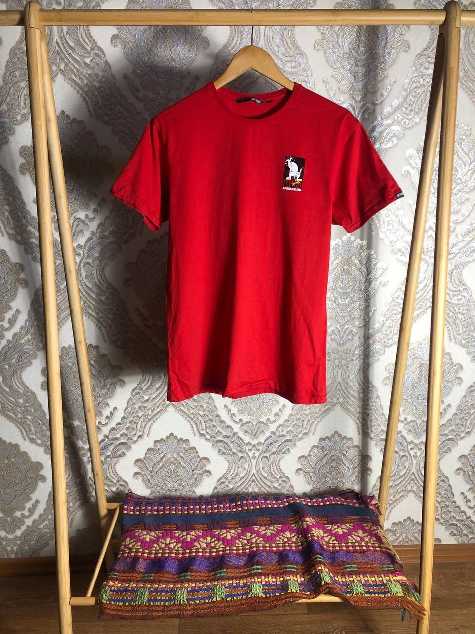 Mambo × Vintage VERY RARE MAMBO ALLAN DOG BIG LOGO T-SHIRT 1989 SURF Y2K 90s Size US L / EU 52-54 / 3 - 2 Thumbnail