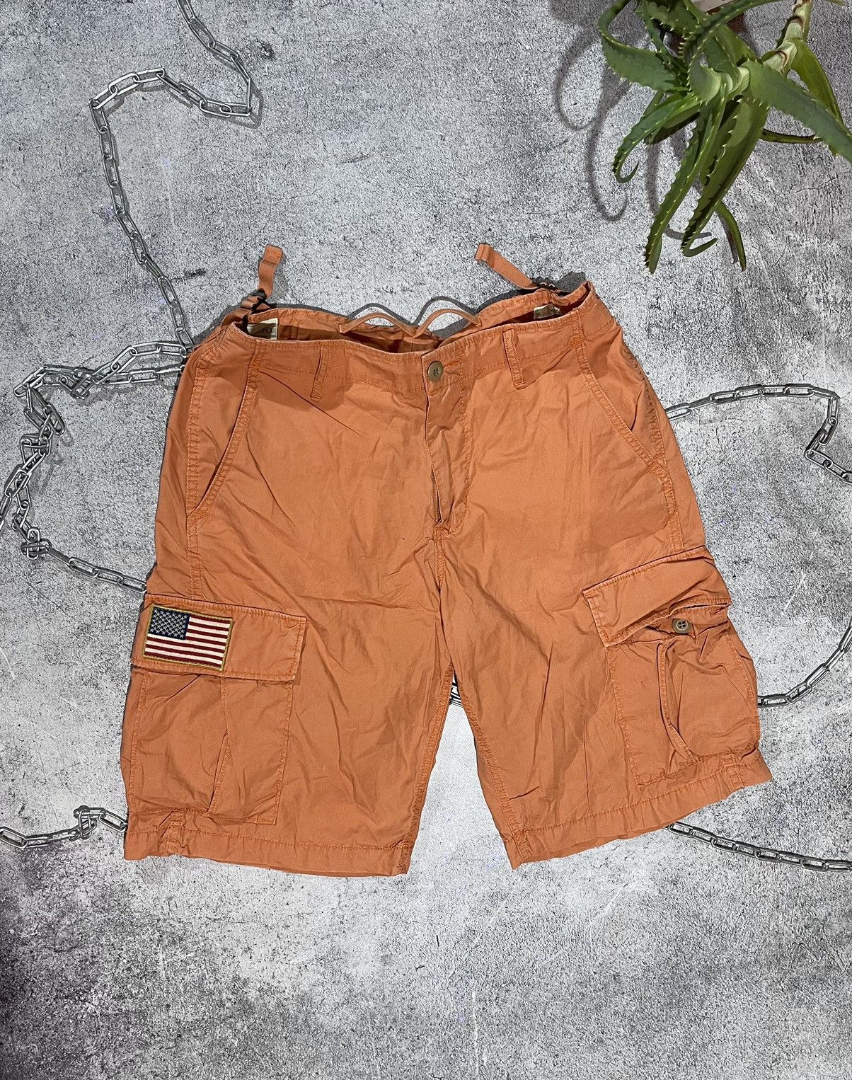 Vintage Denim&Supply Ralph Lauren Cargo Shorts USA Size 32