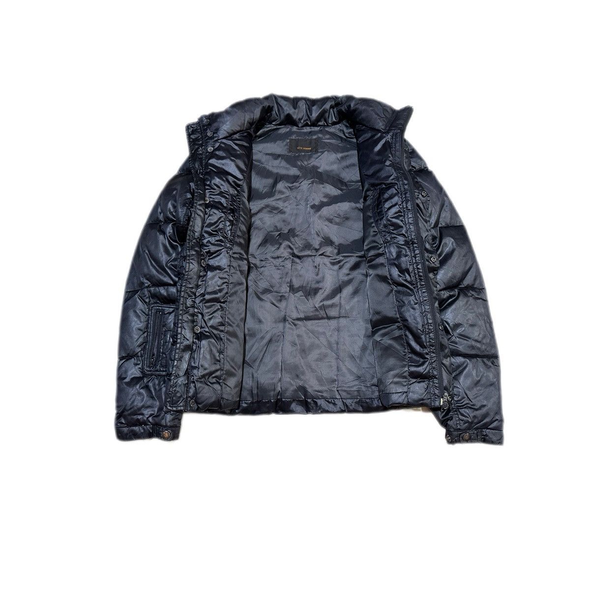 Tete Homme 🔥Tete Homme Issey Miyake Down Jacket Vest Detachable Sleeve Size US L / EU 52-54 / 3 - 12 Thumbnail