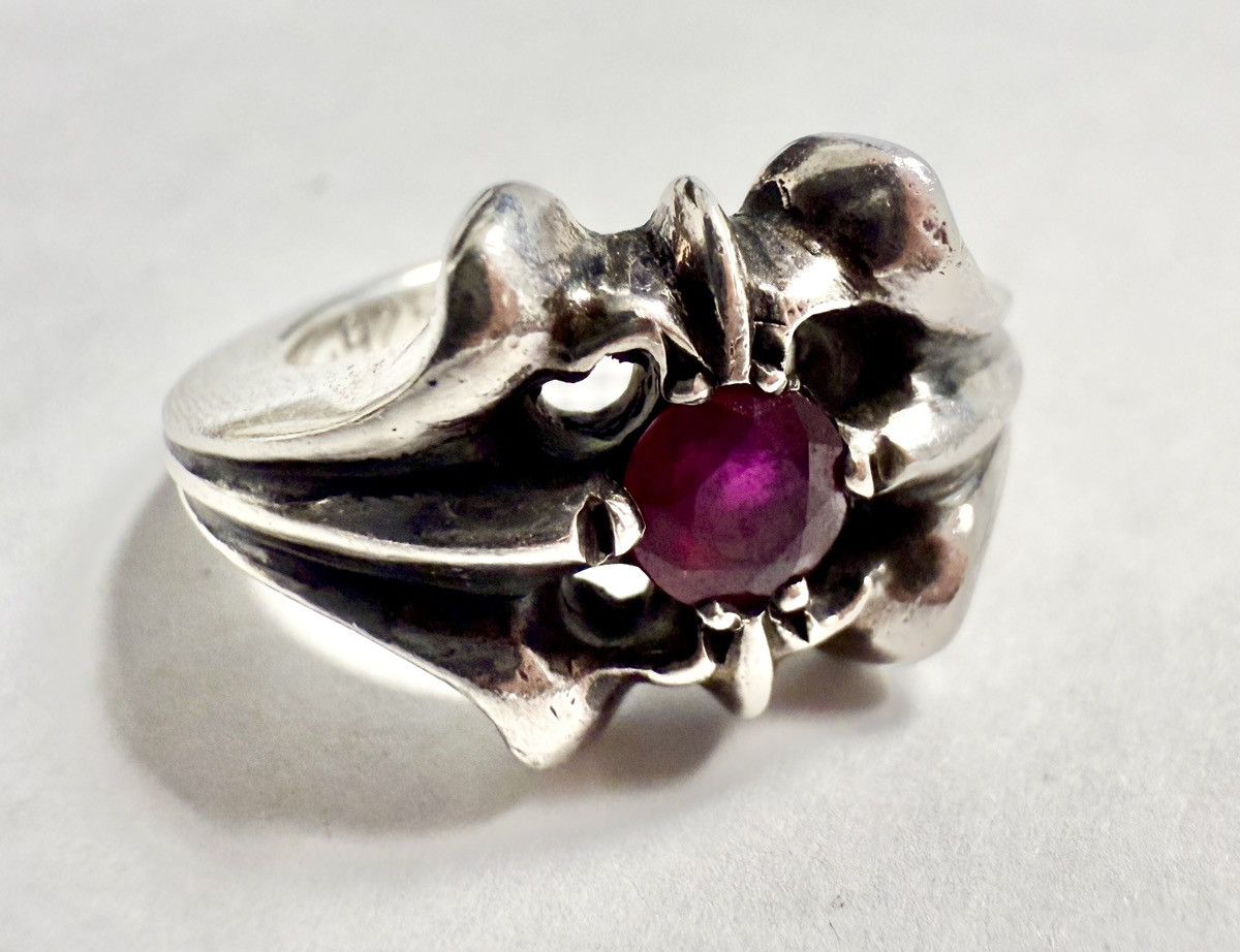Chrome Hearts Chrome Hearts SKT Ruby Ring Sz. 5 Size ONE SIZE - 1 Thumbnail