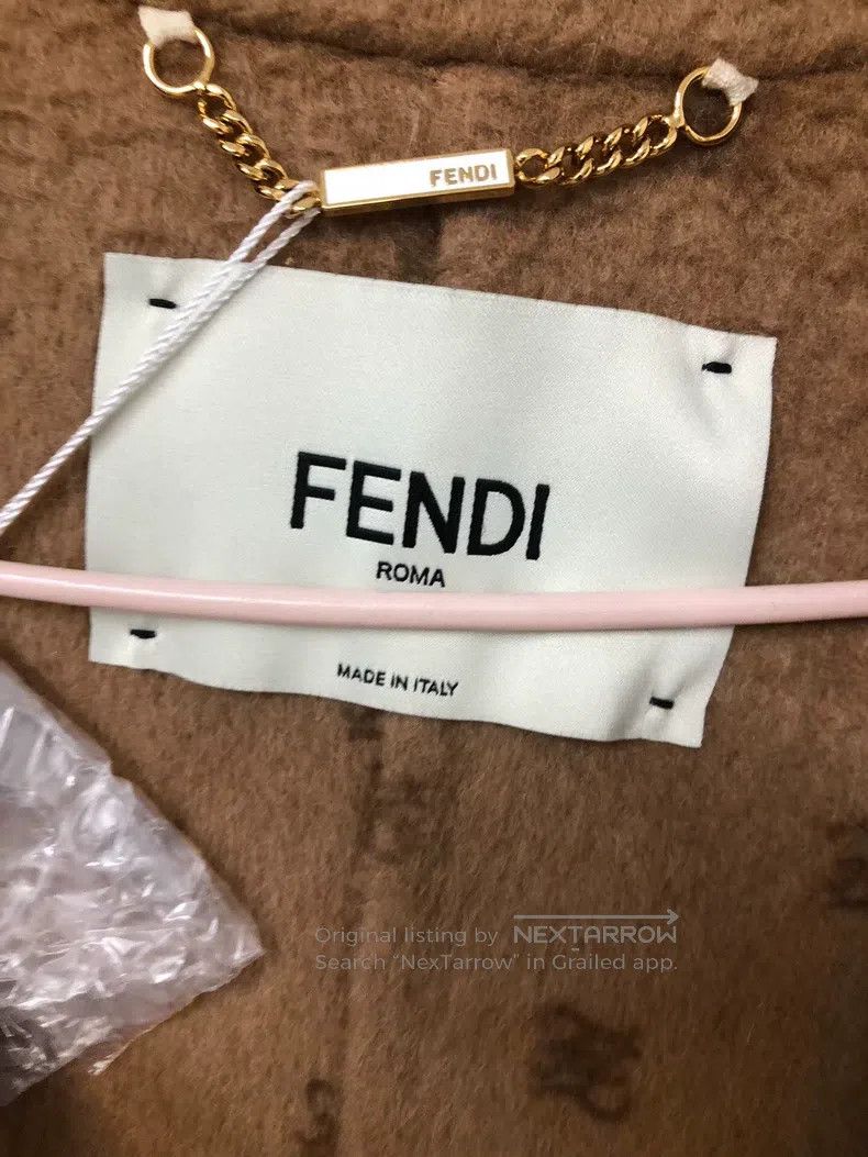 Fendi Fendi All-Print Coat Size XS / US 0-2 / IT 36-38 - 5 Thumbnail