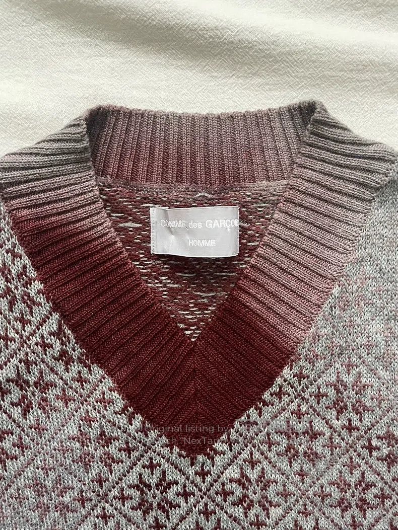 Comme des Garcons Comme Des Garcons Silver Label Faded Knit Vest Size M / US 6-8 / IT 42-44 - 2 Thumbnail