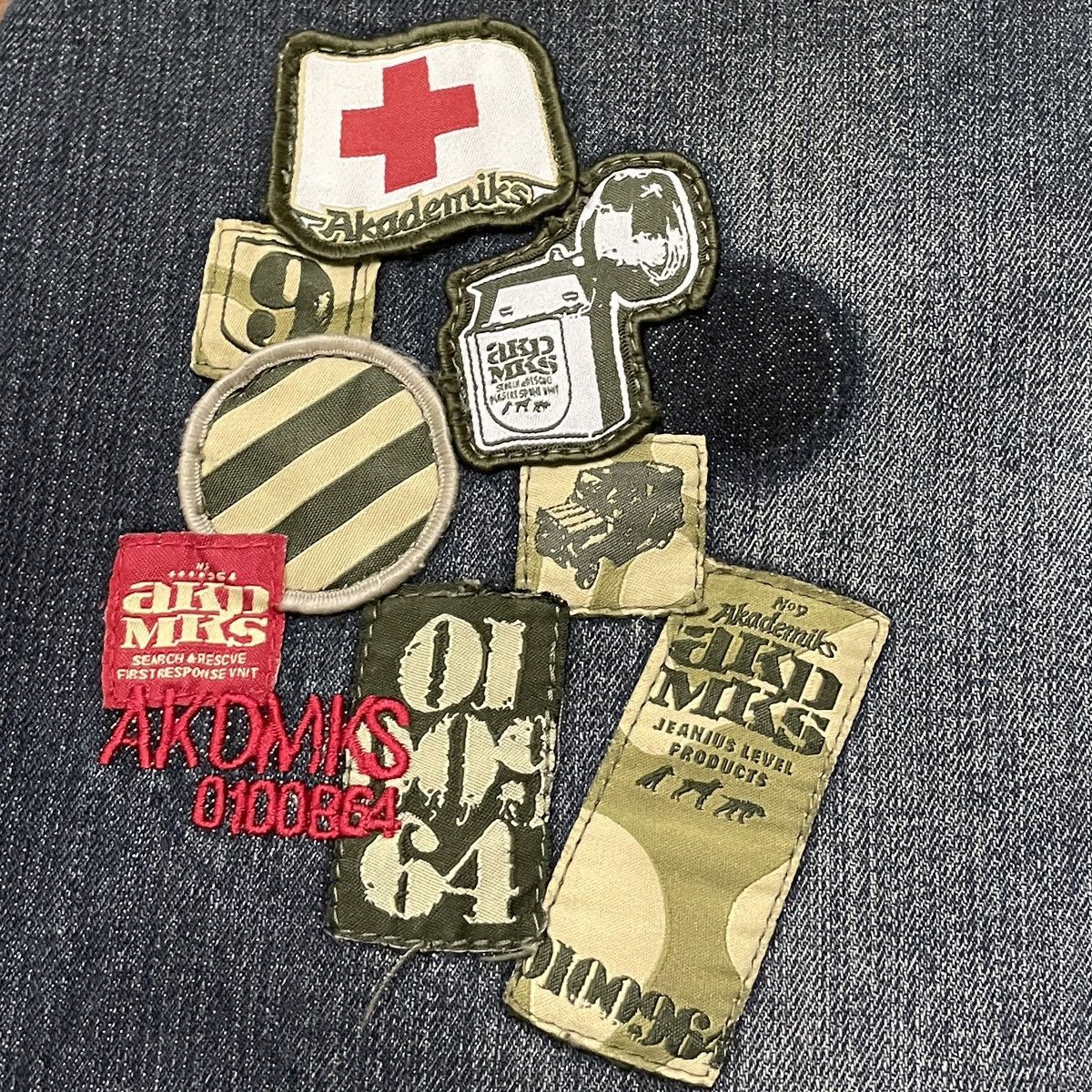Vintage Rare Design Vintage Brand Akademiks Rapper Baggy Jeans 1990s Size US 35 - 15 Thumbnail