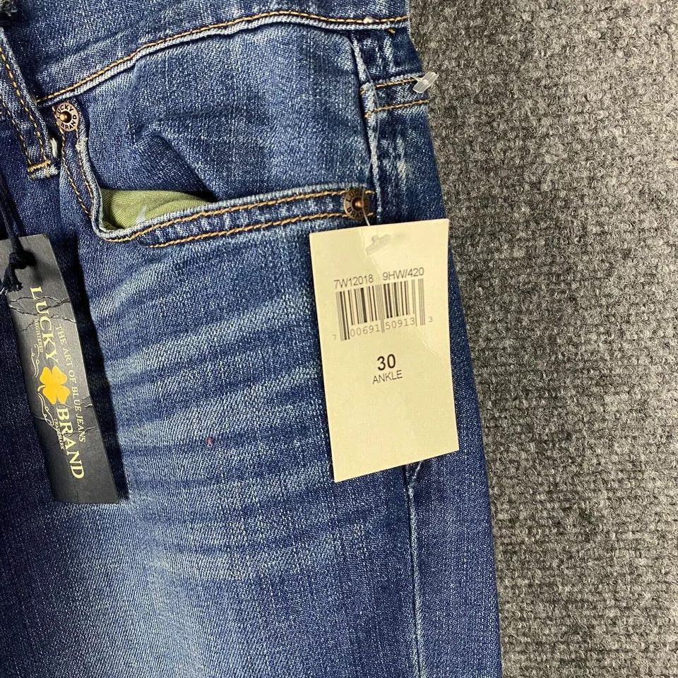 Lucky Brand Lucky Brand Classic Rider Ankle Jeans Women's 10/30 NWT Size 32" / US 10 / IT 46 - 3 Thumbnail