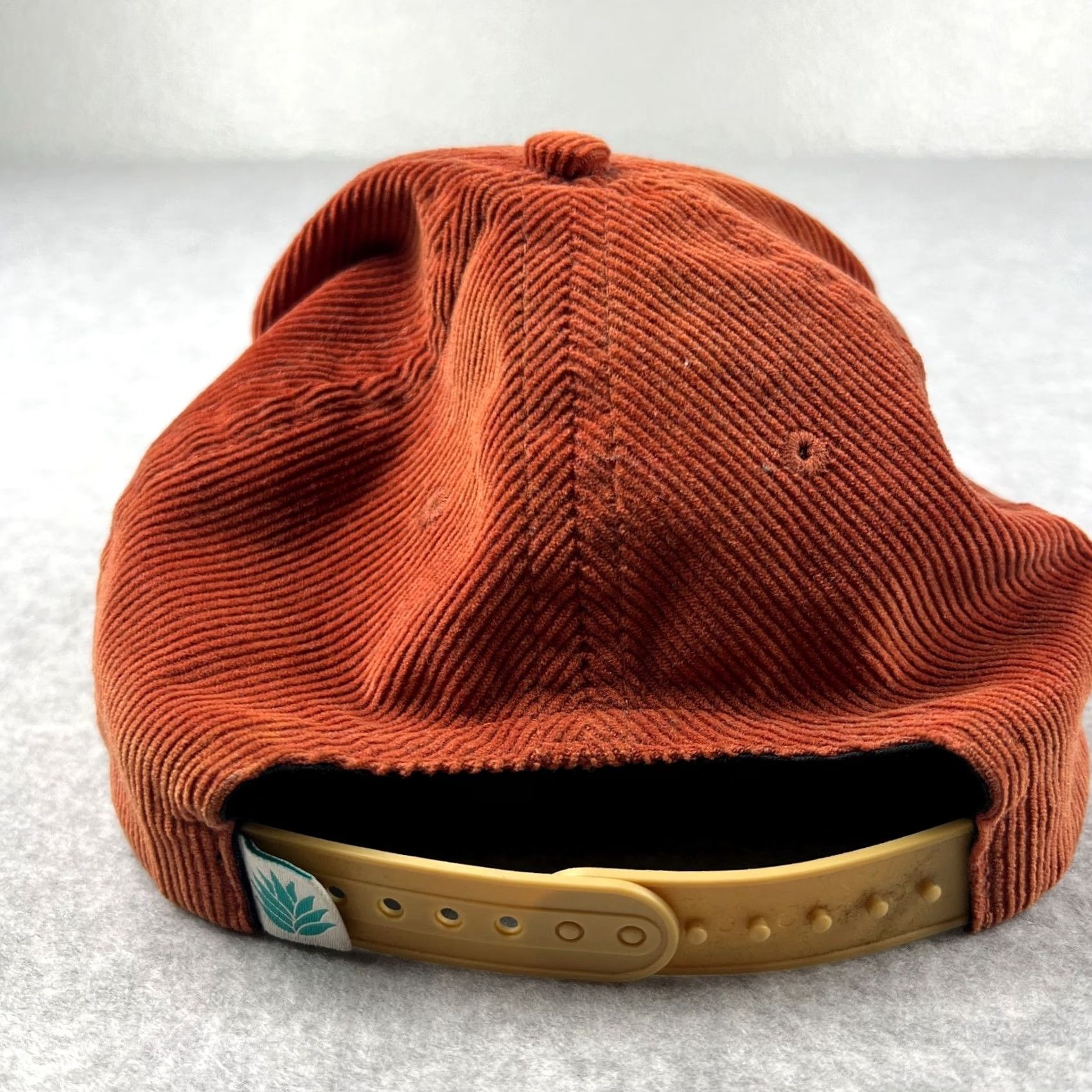 Roper Sendero Corduroy Hat Adult Rope Snapback Adjustable Orange Size ONE SIZE - 2 Thumbnail