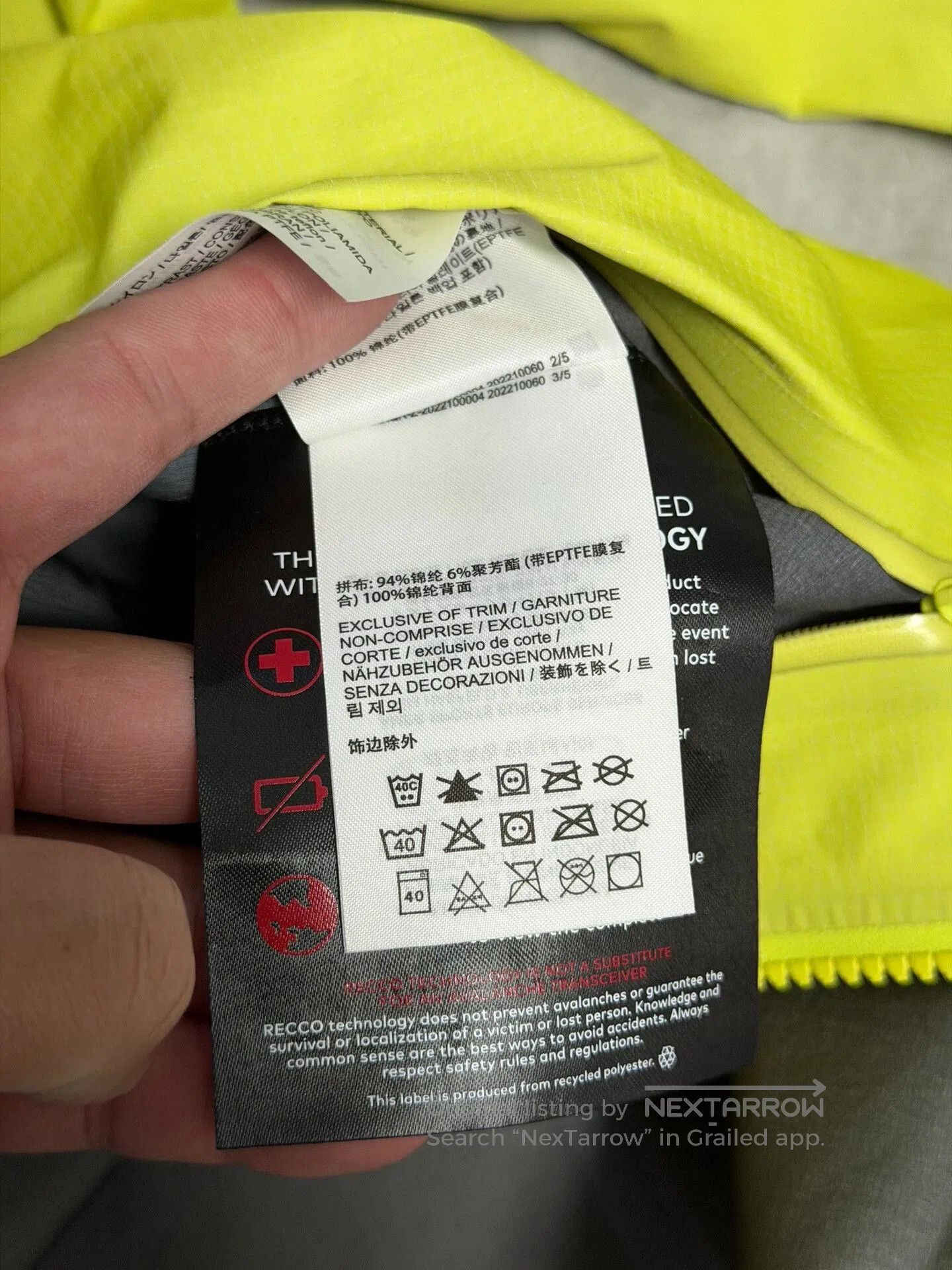 Arc'teryx Arcteryx Alpha Jacket GORE-TEX Waterproof. Size US M / EU 48-50 / 2 - 8 Thumbnail