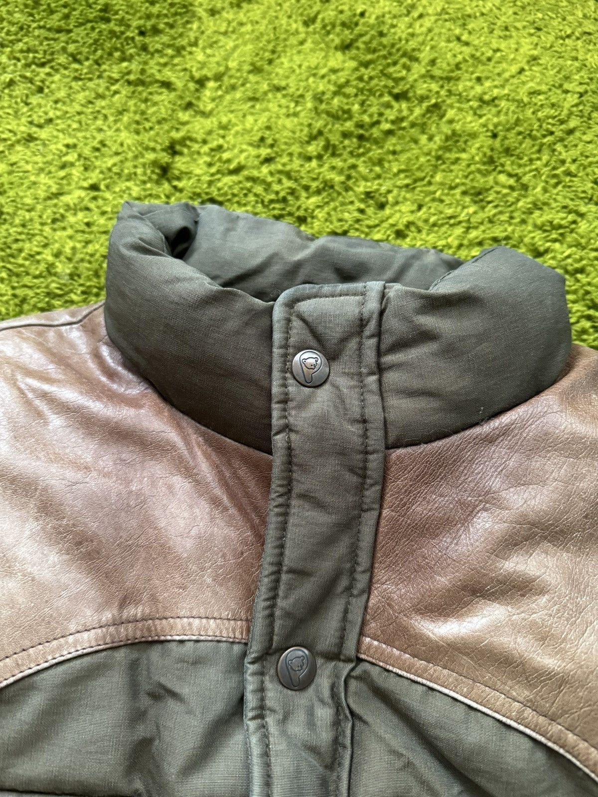 Designer × Penfield Penfield leather shoulders puffer down jacket Size US M / EU 48-50 / 2 - 6 Thumbnail