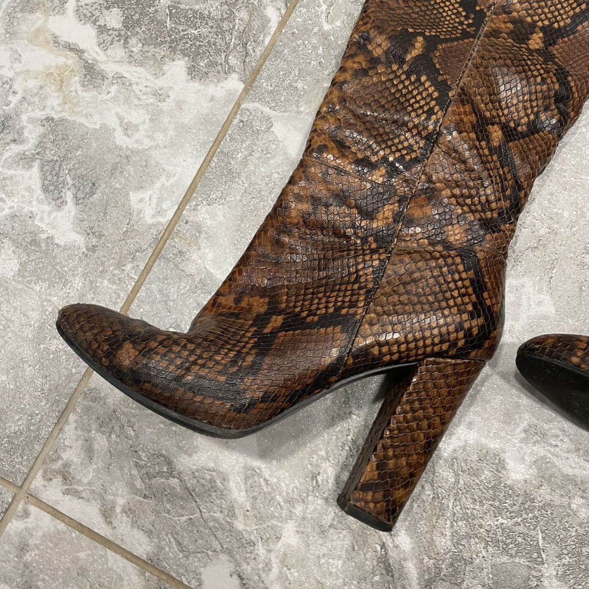 Other ITALIAN COSSACKS SNAKE COWBOY 90s BOOTS SHOES VINTAGE Size US 8.5 / IT 38.5 - 4 Thumbnail