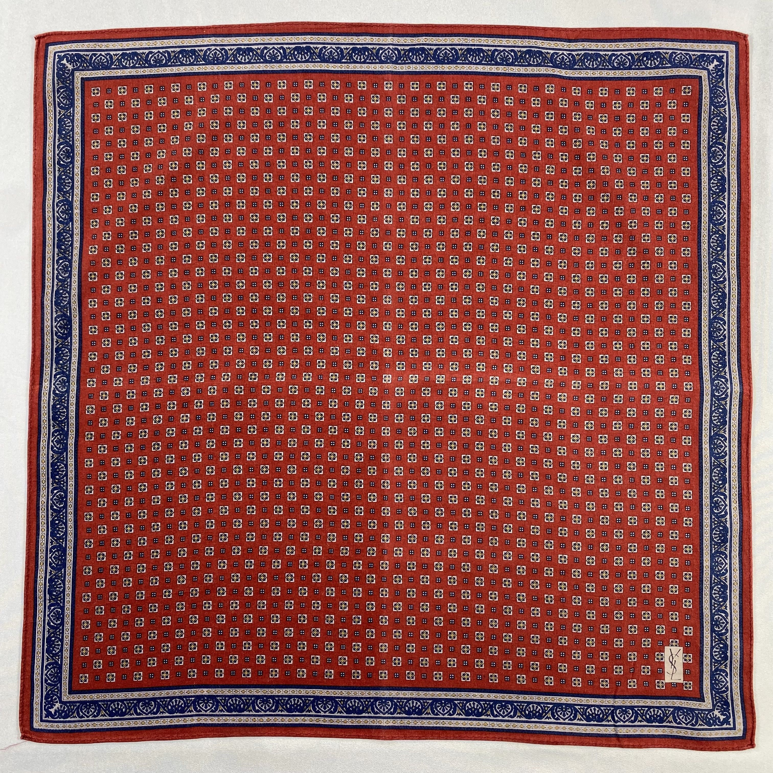 Vintage Yves Saint Laurent Handkerchief / Neckerchief-P1510 Size ONE SIZE - 1 Thumbnail