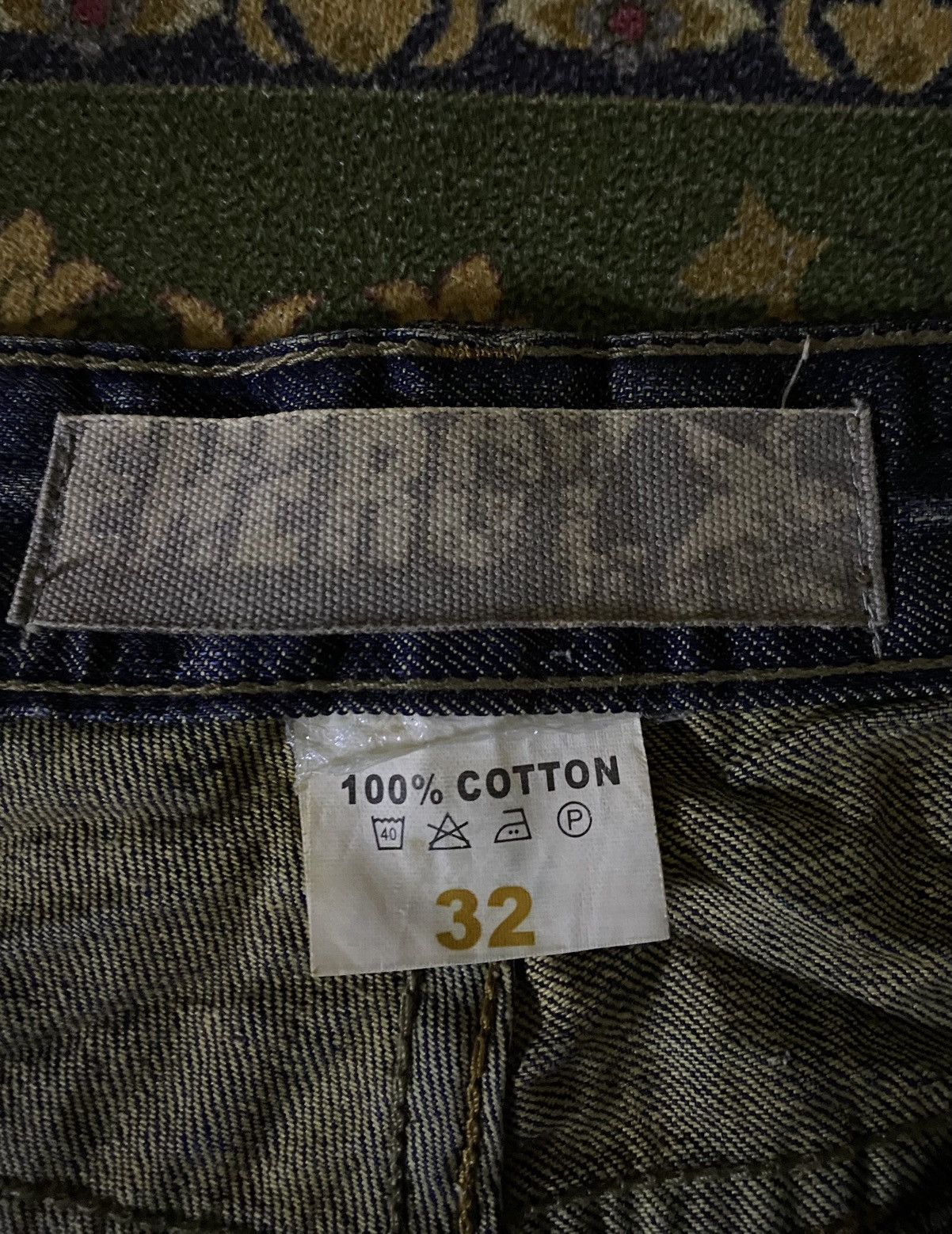 If Six Was Nine Vintage Japanese Brand ENERGY Distressed Denim Punk Style Size US 32 / EU 48 - 14 Thumbnail
