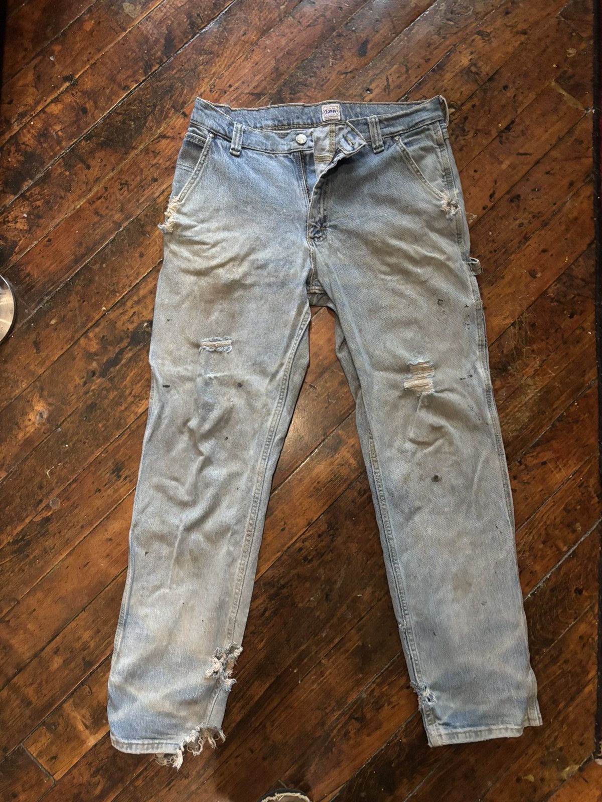 Lee Destroyed Carpenter Pants Size US 32 / EU 48 - 1 Thumbnail