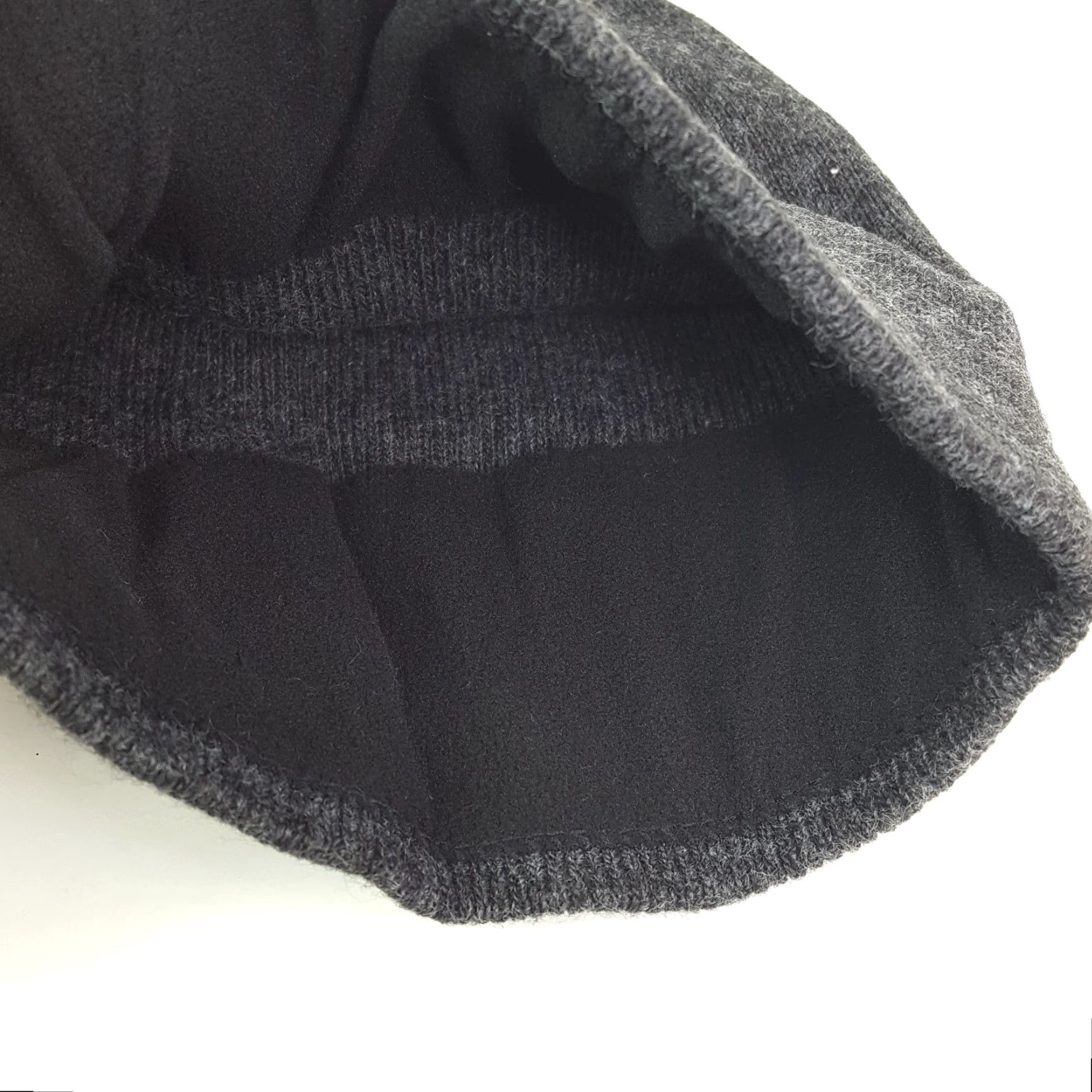 Logo 7 VTG Greg Norman Golf Shark Logo Knit Beanie Adult One Size Toboggan Hat Cap Gray Size ONE SIZE - 5 Thumbnail